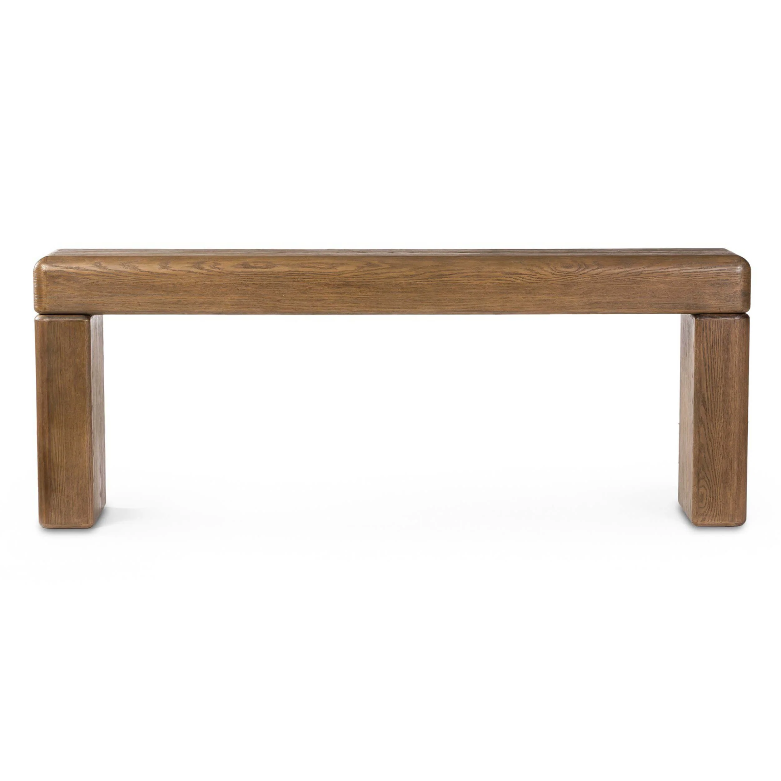 Eva Console Table, Drifted Oak by Four Hands - Image 8