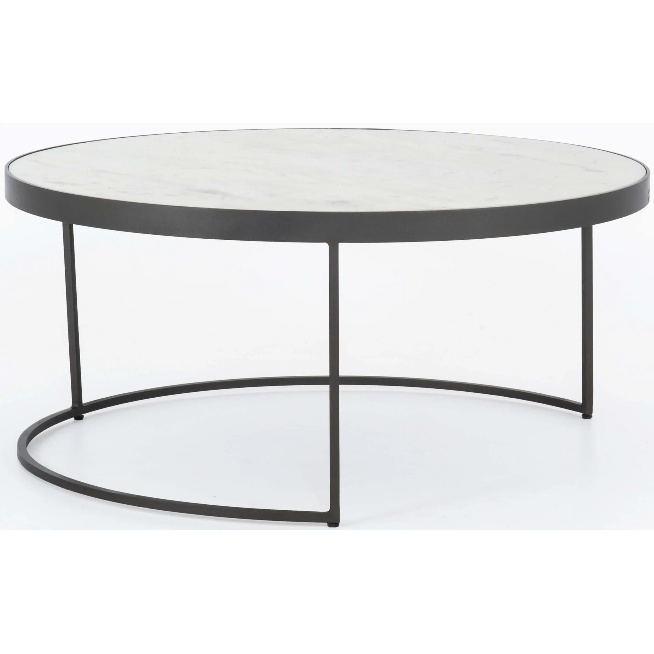 Evelyn Round Nesting Coffee Table by Four Hands - Image 5