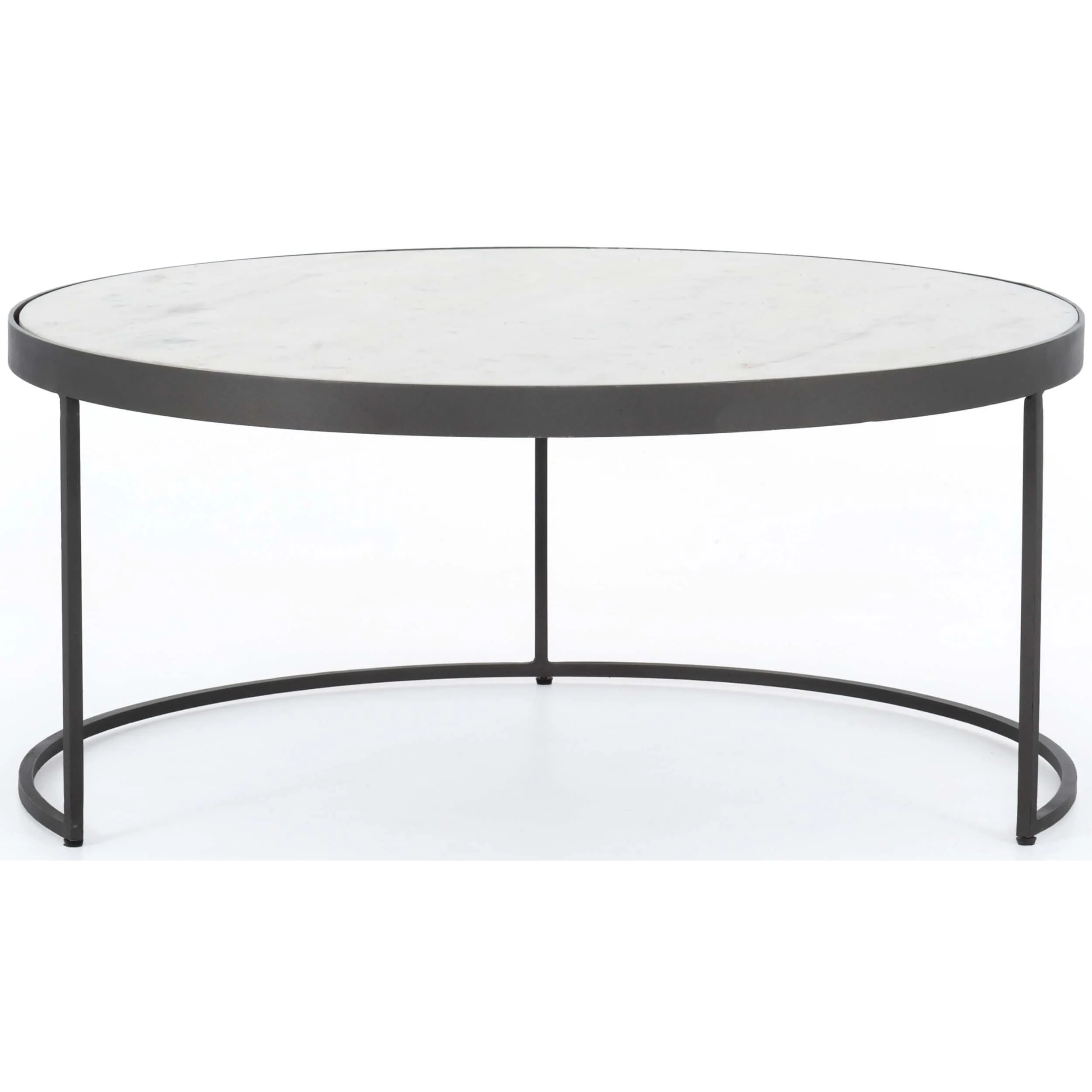 Evelyn Round Nesting Coffee Table by Four Hands - Image 7