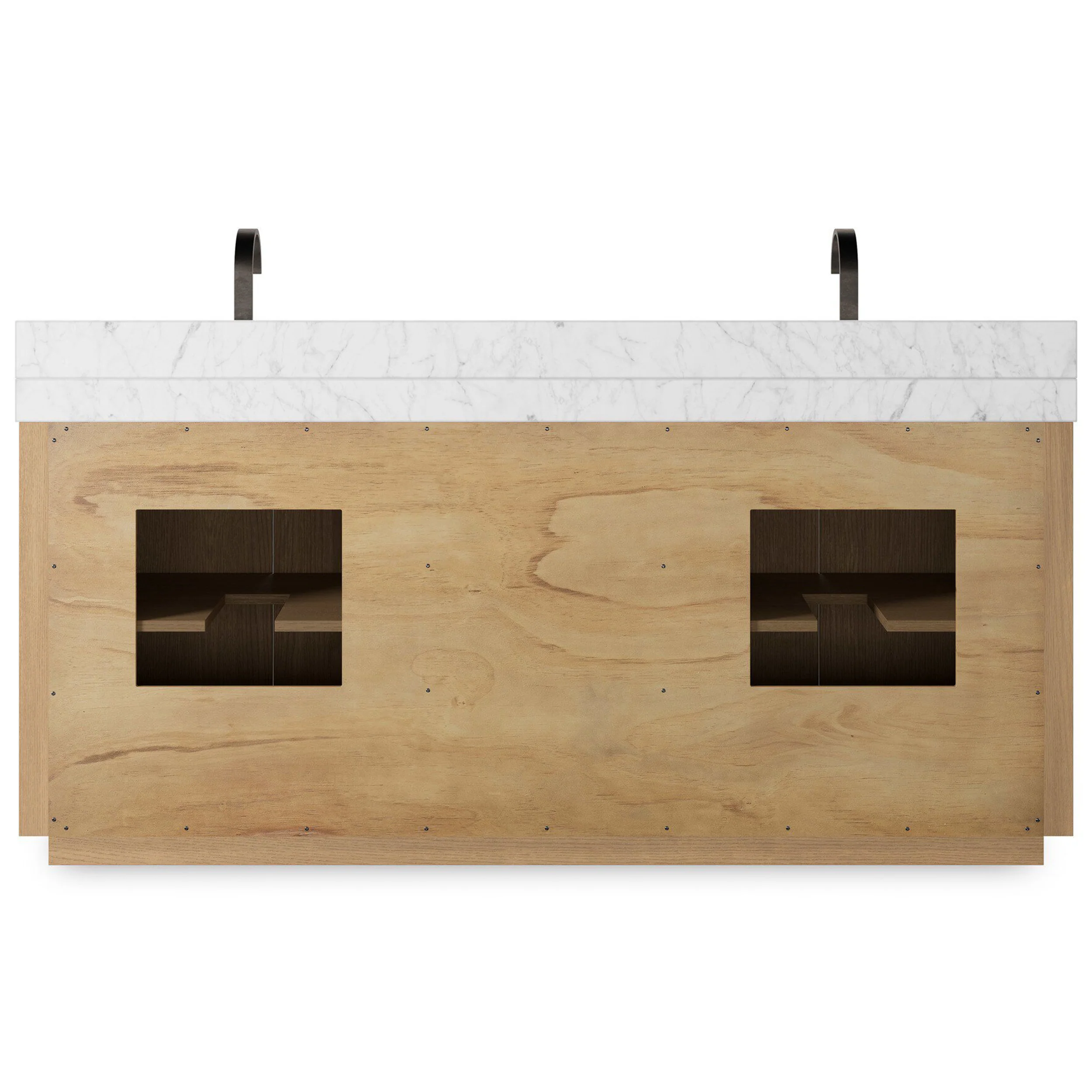 Everett Double Vanity, Satin Light Wash by Four Hands - Image 4