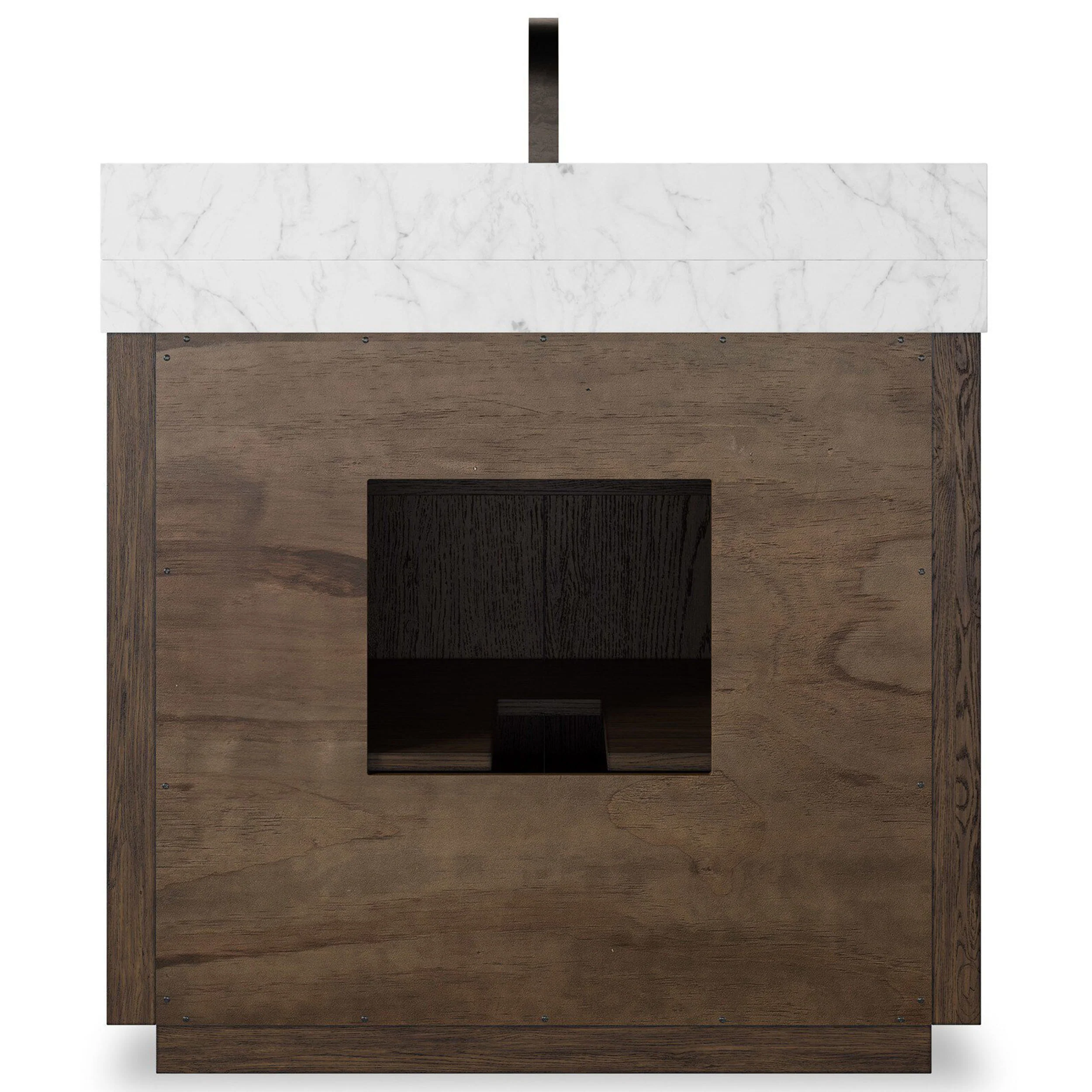 Everett Single Vanity, Satin Espresso by Four Hands - Image 4