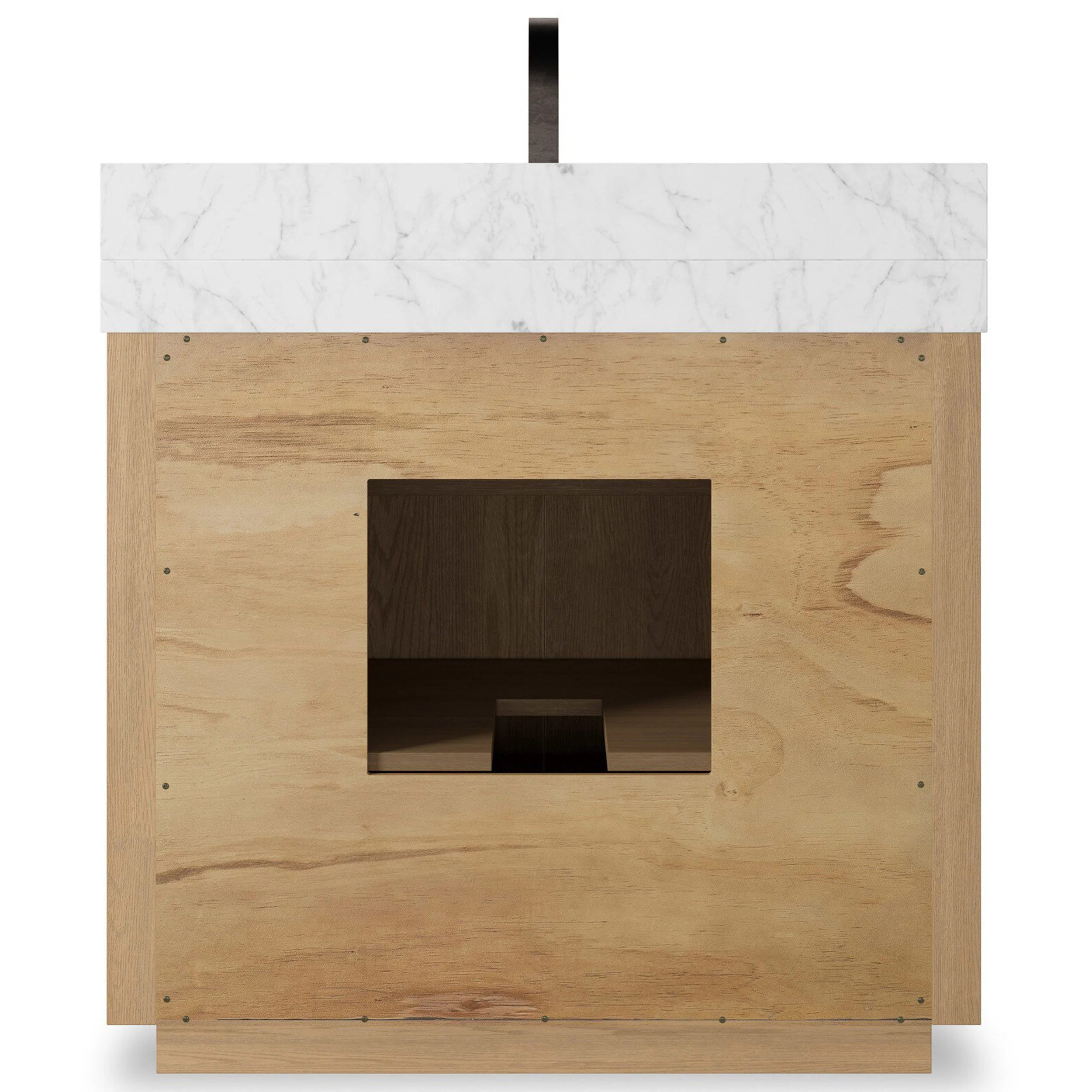 Everett Single Vanity, Satin Light Wash by Four Hands - Image 4