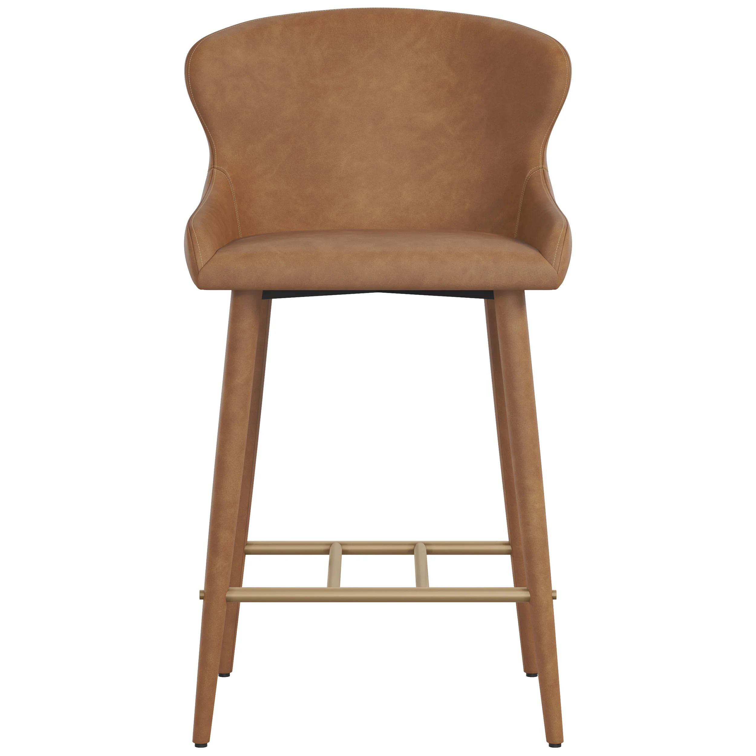 Evora Coiunter Stool, Miliken Cognac - Image 2
