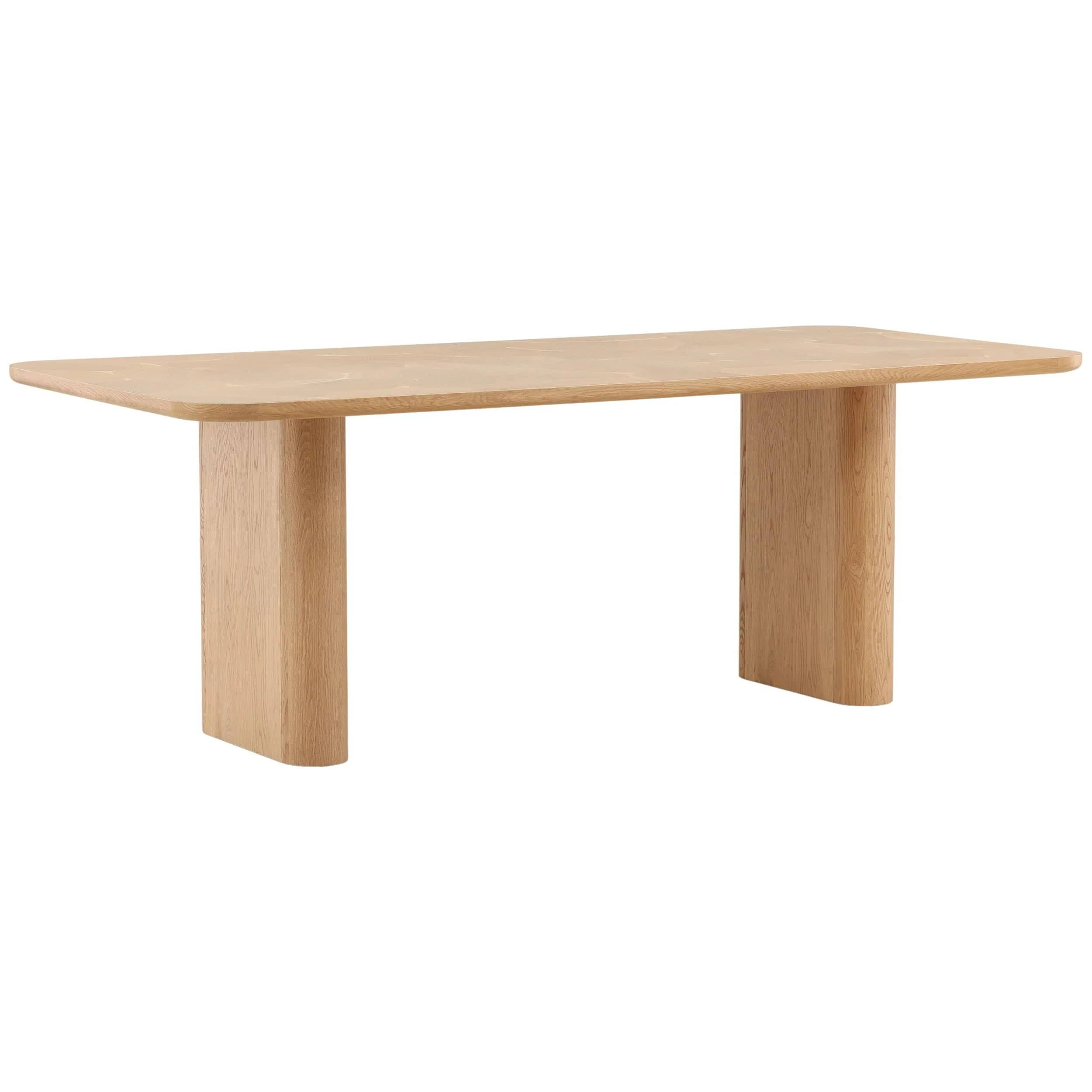 Evren Dining Table, Light Natural