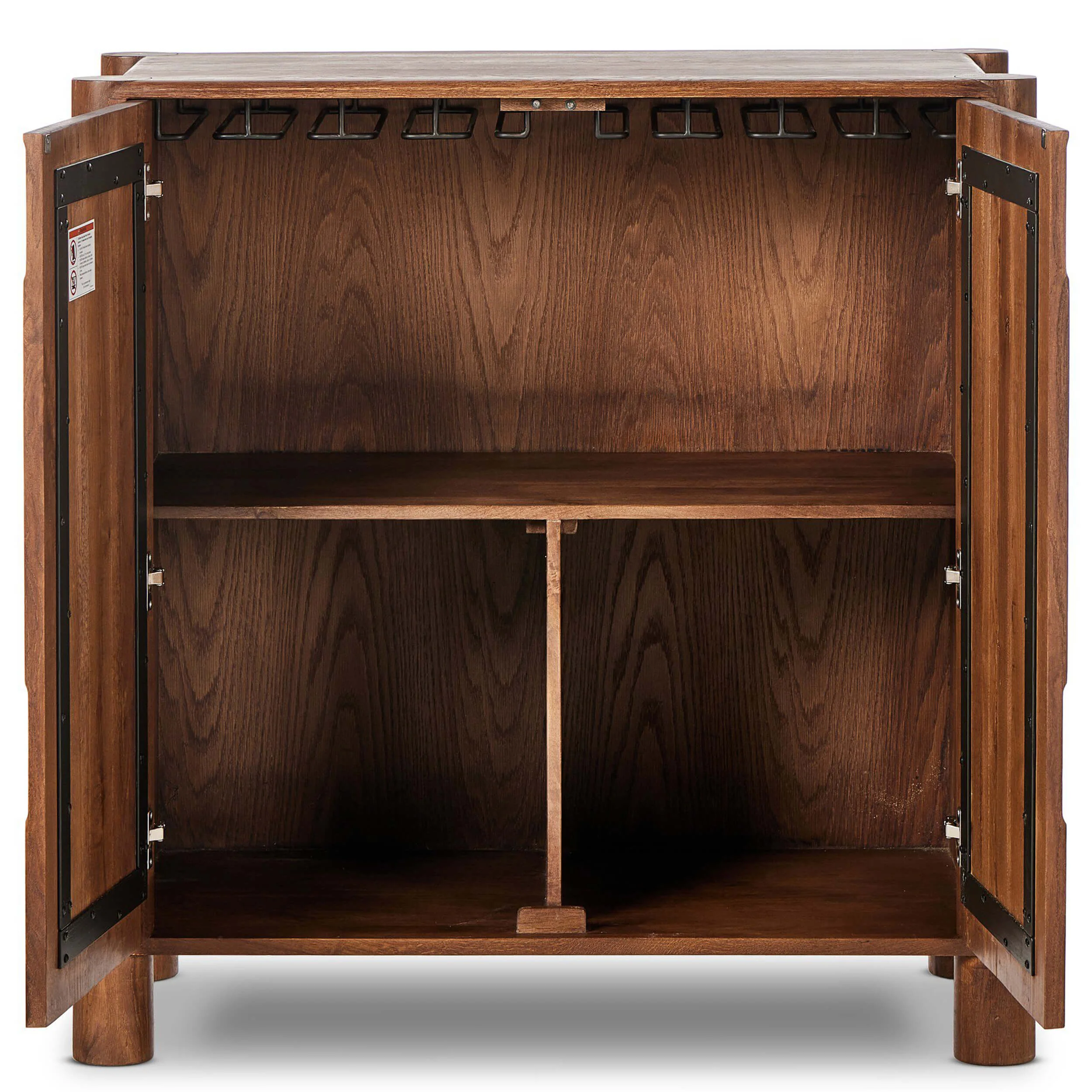 Ezri Bar Cabinet, Cocoa by Four Hands - Image 3