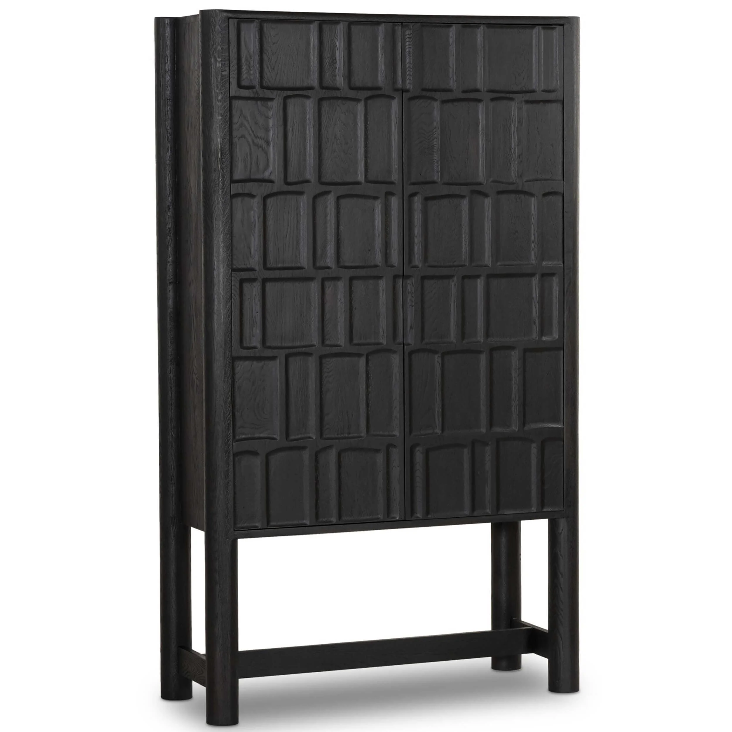 Ezri Cabinet, Black by Four Hands