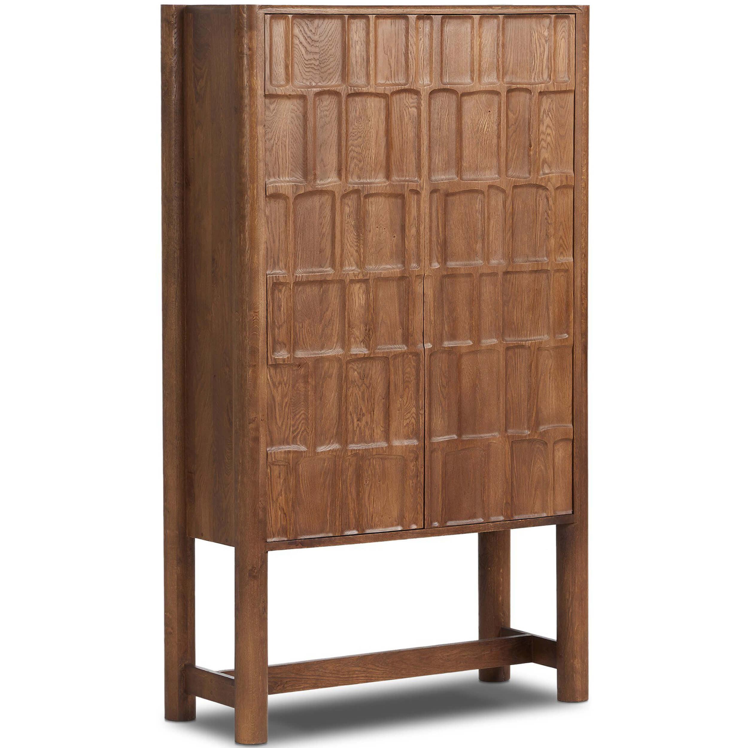 Ezri Cabinet, Cocoa Oak by Four Hands