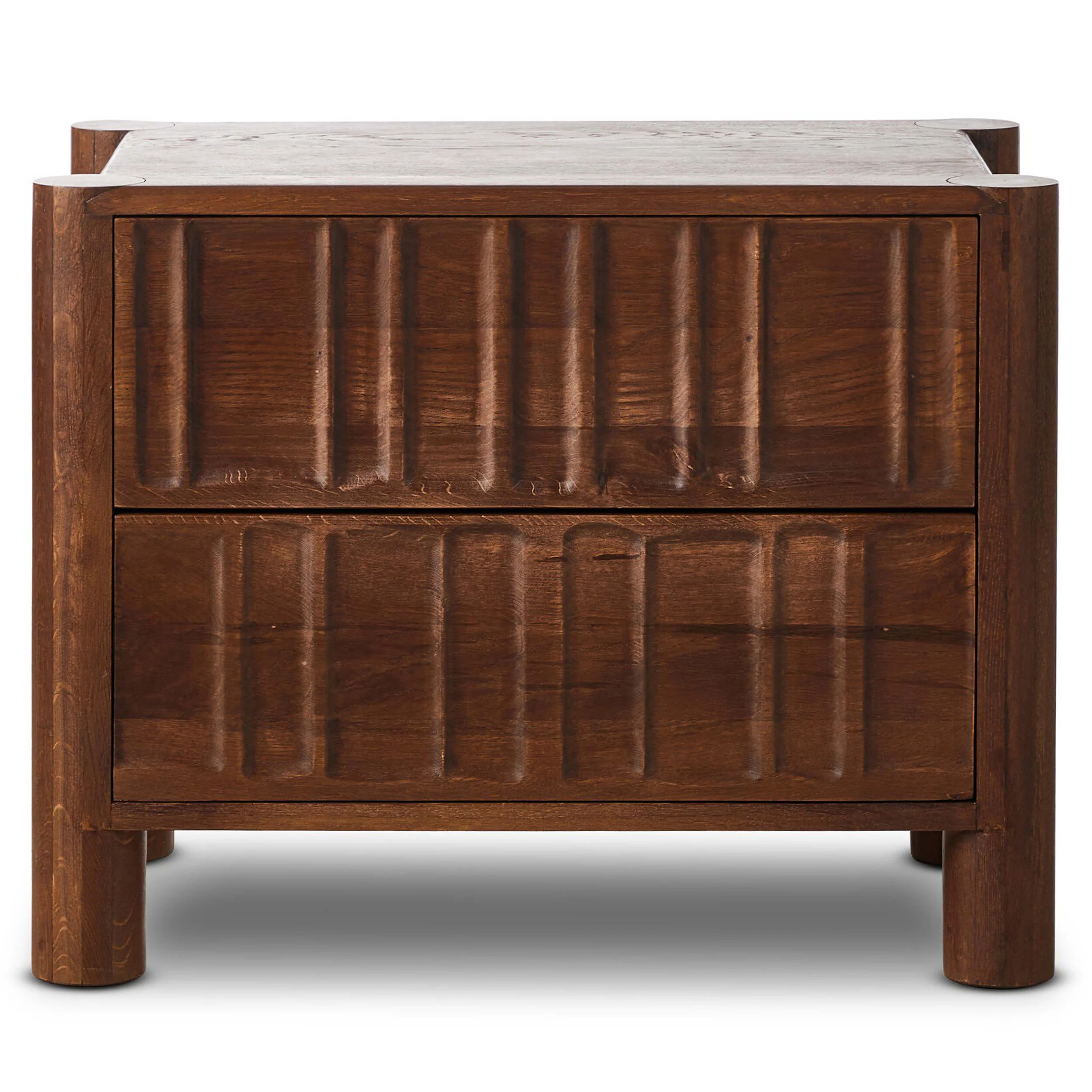 Ezri Nightstand, Cocoa by Four Hands - Image 2