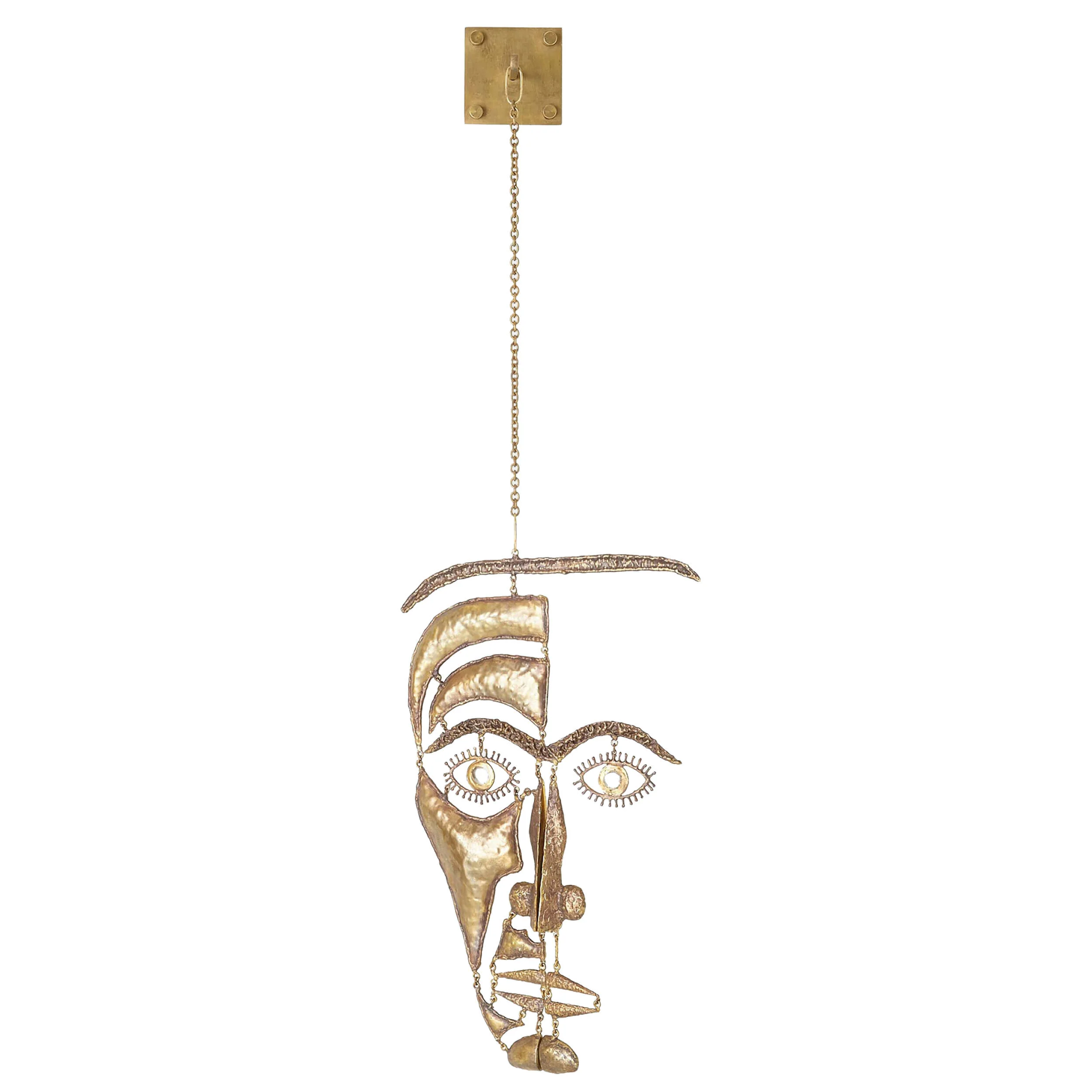 Face Mobile, Brass - Image 2