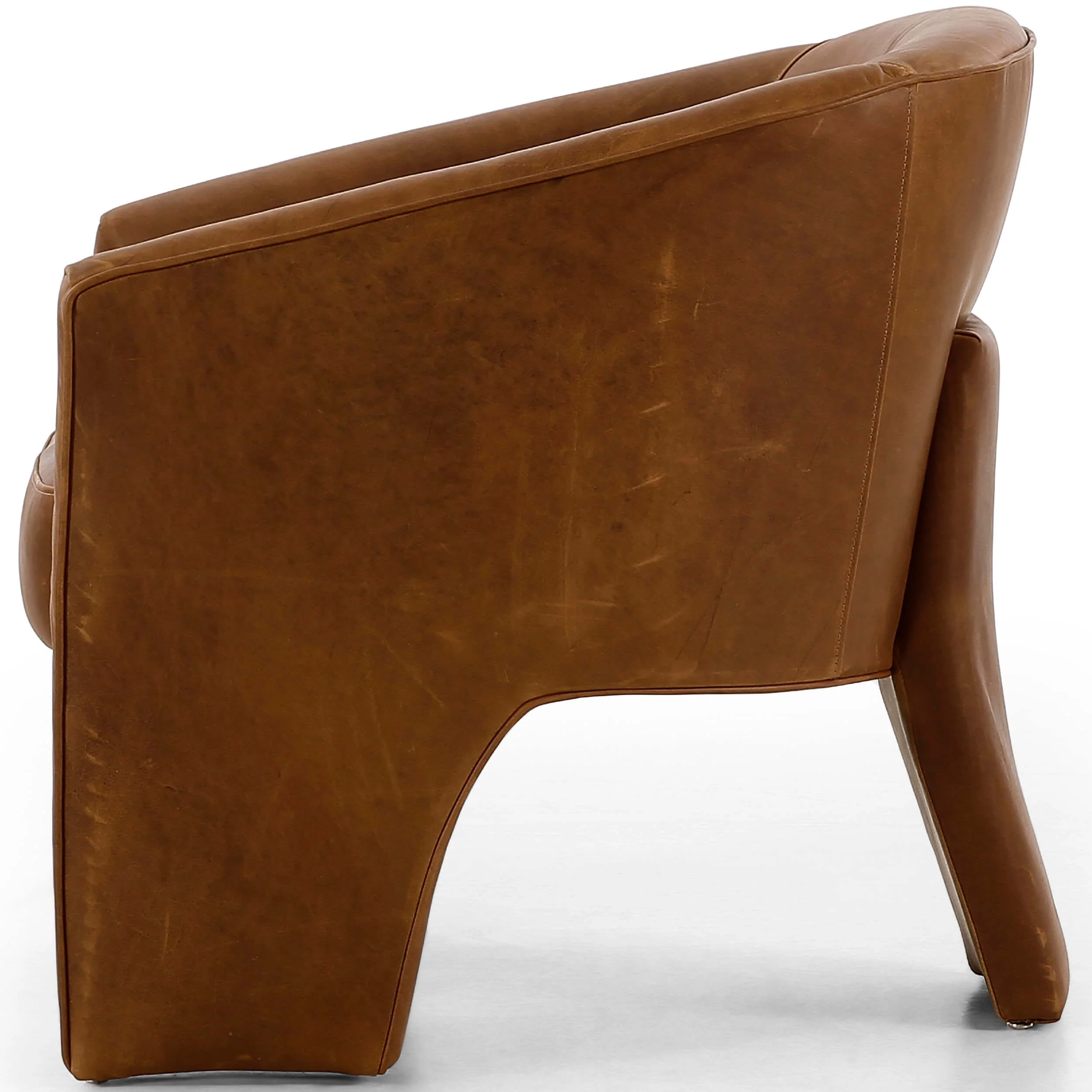 Fae Leather Chair, Heirloom Sienna - Image 2