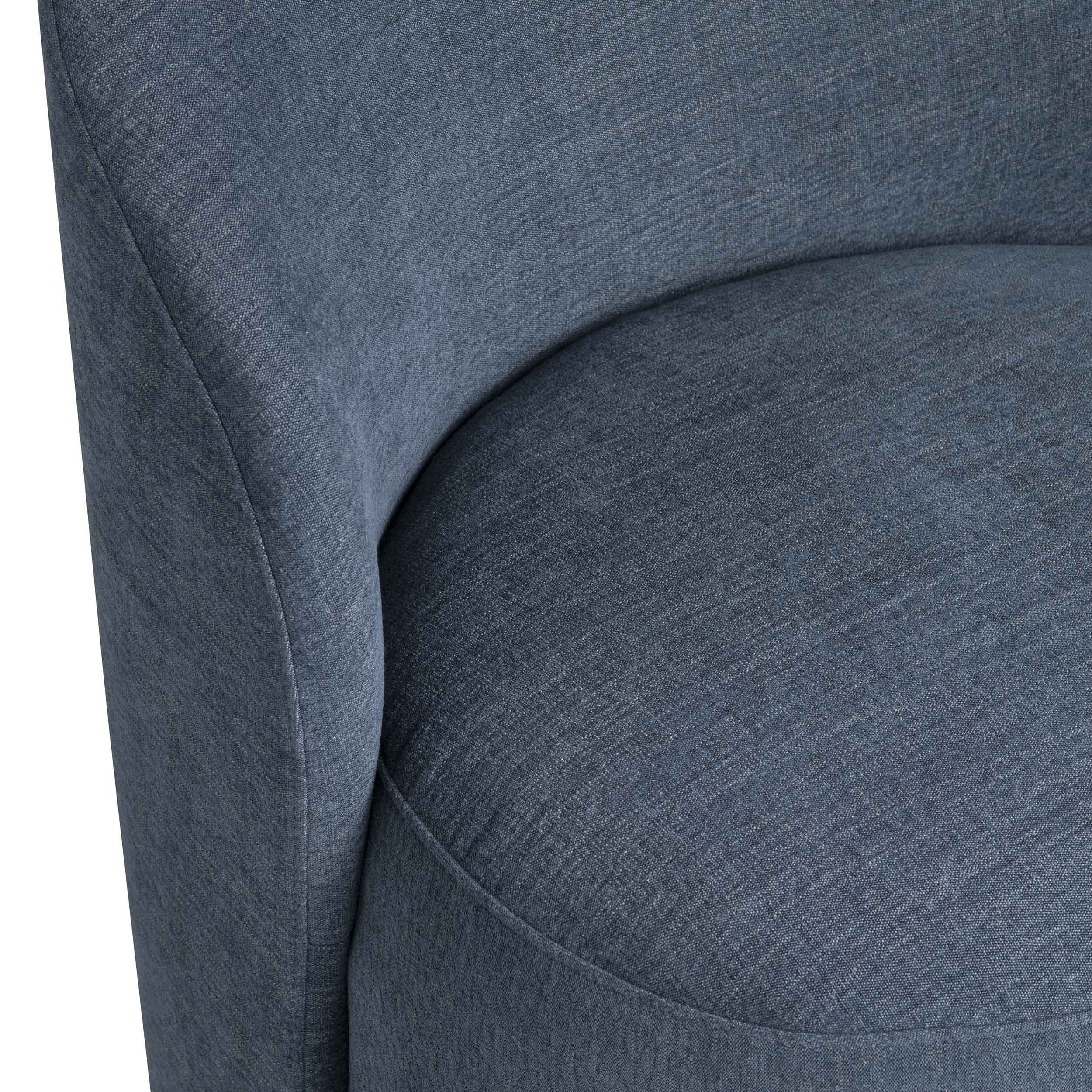 Fairfax Gliding Dining Chair, Cobalt, Set of 2 - Image 3