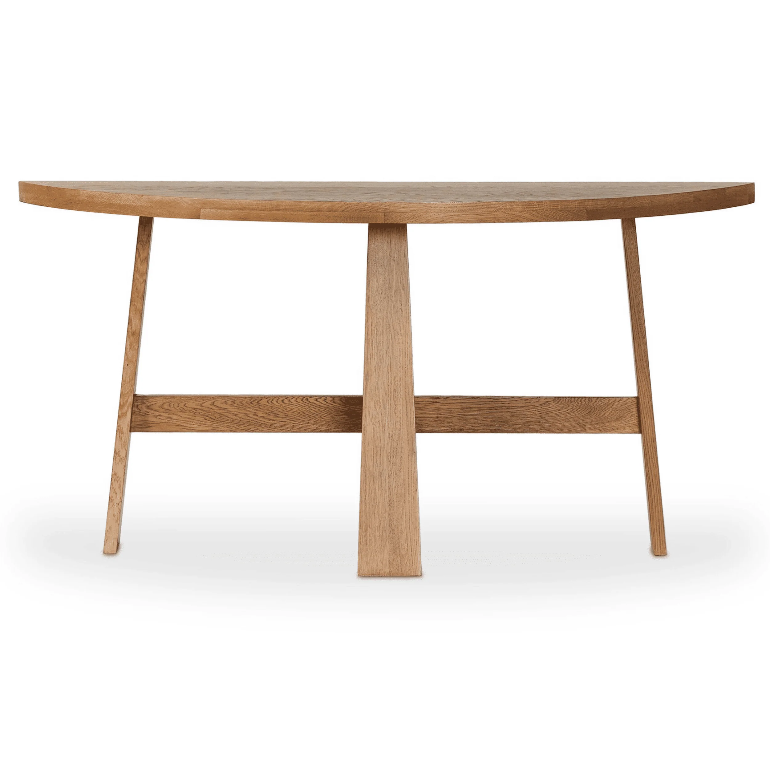 Fara Console Table, Light Brown by Four Hands - Image 2