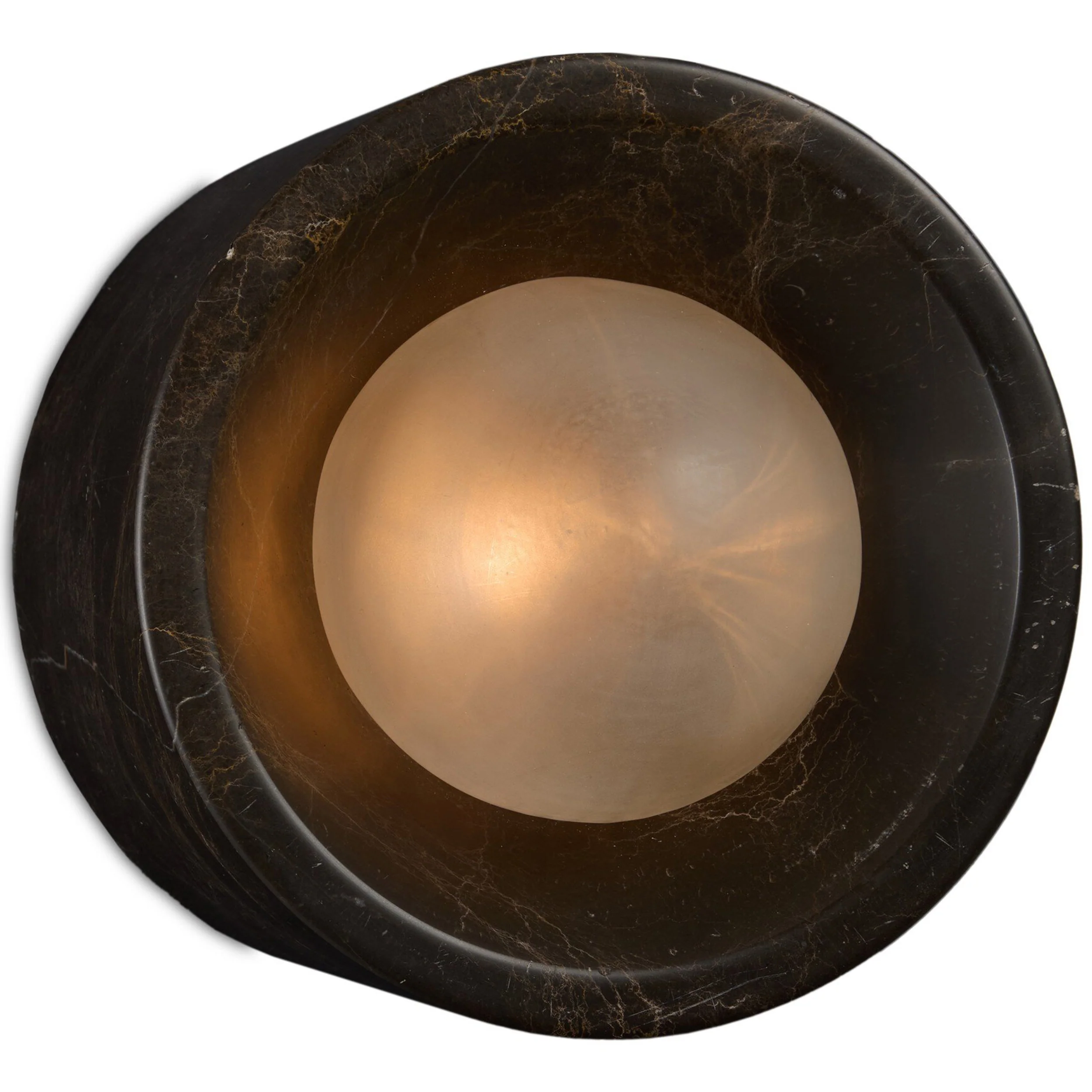 Fargo Sconce, Brown Italian Marble by Four Hands - Image 4