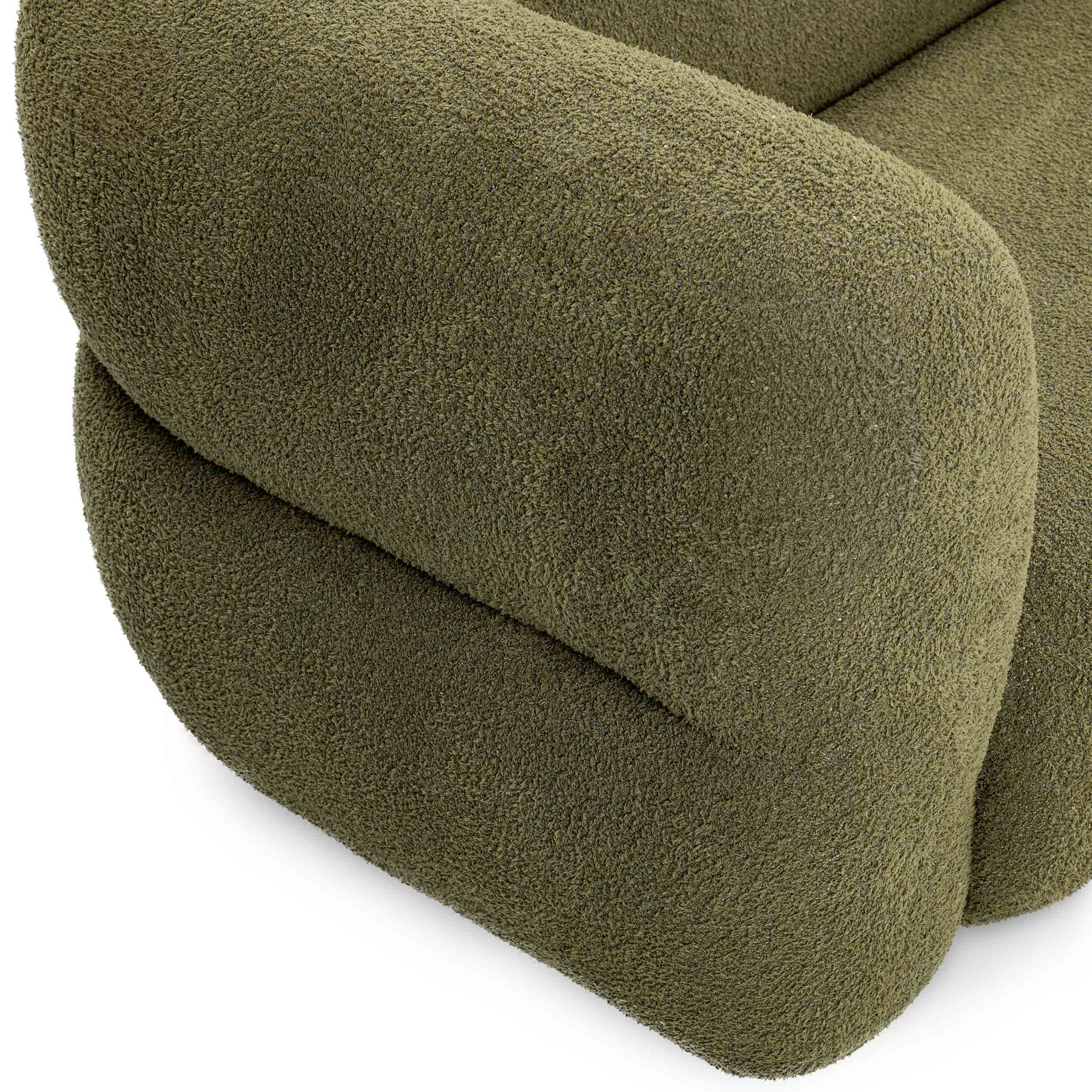 Faris Sofa, Dark Olive - Image 6