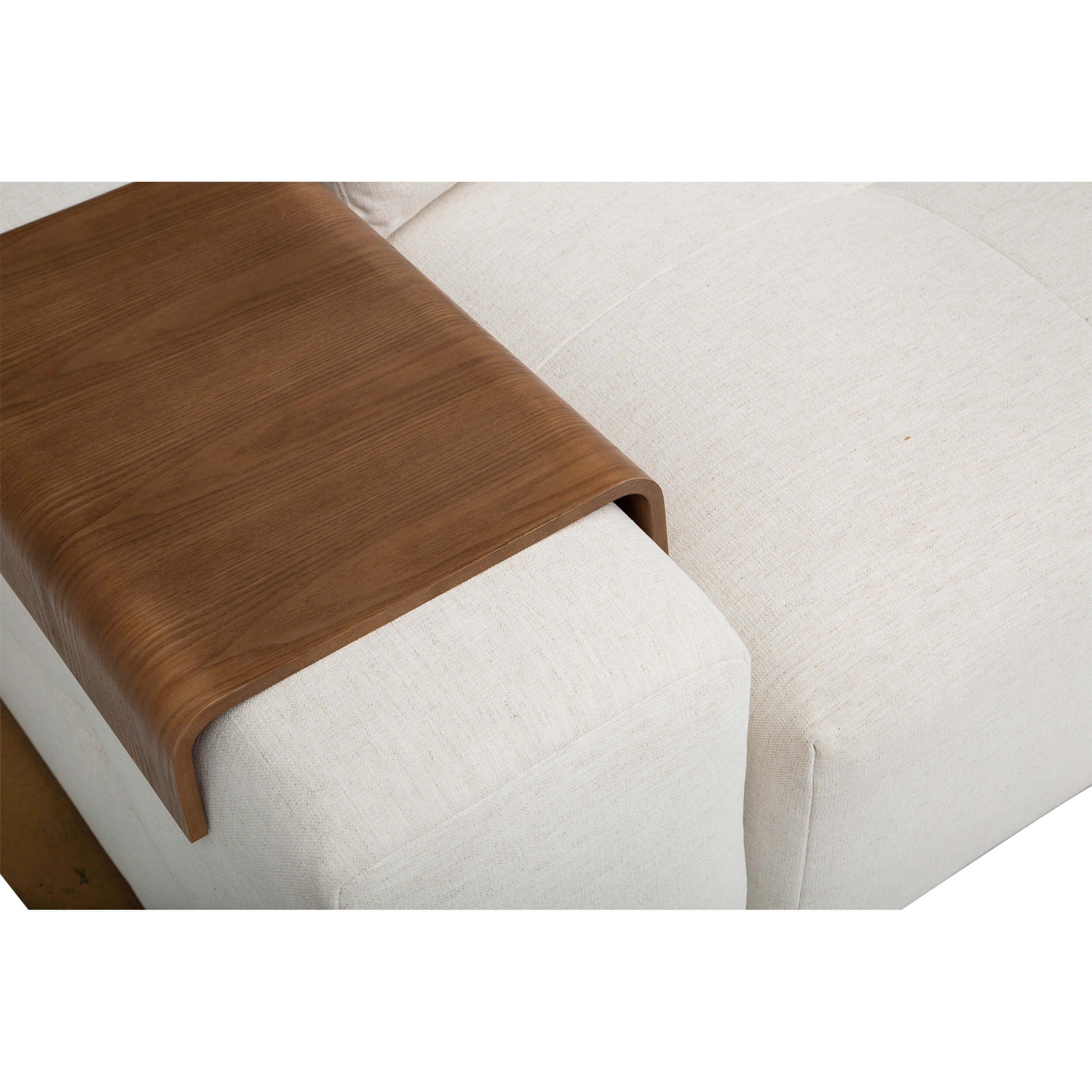 Farley 5 Piece Modular Sectional, Nomad Snow - Image 3