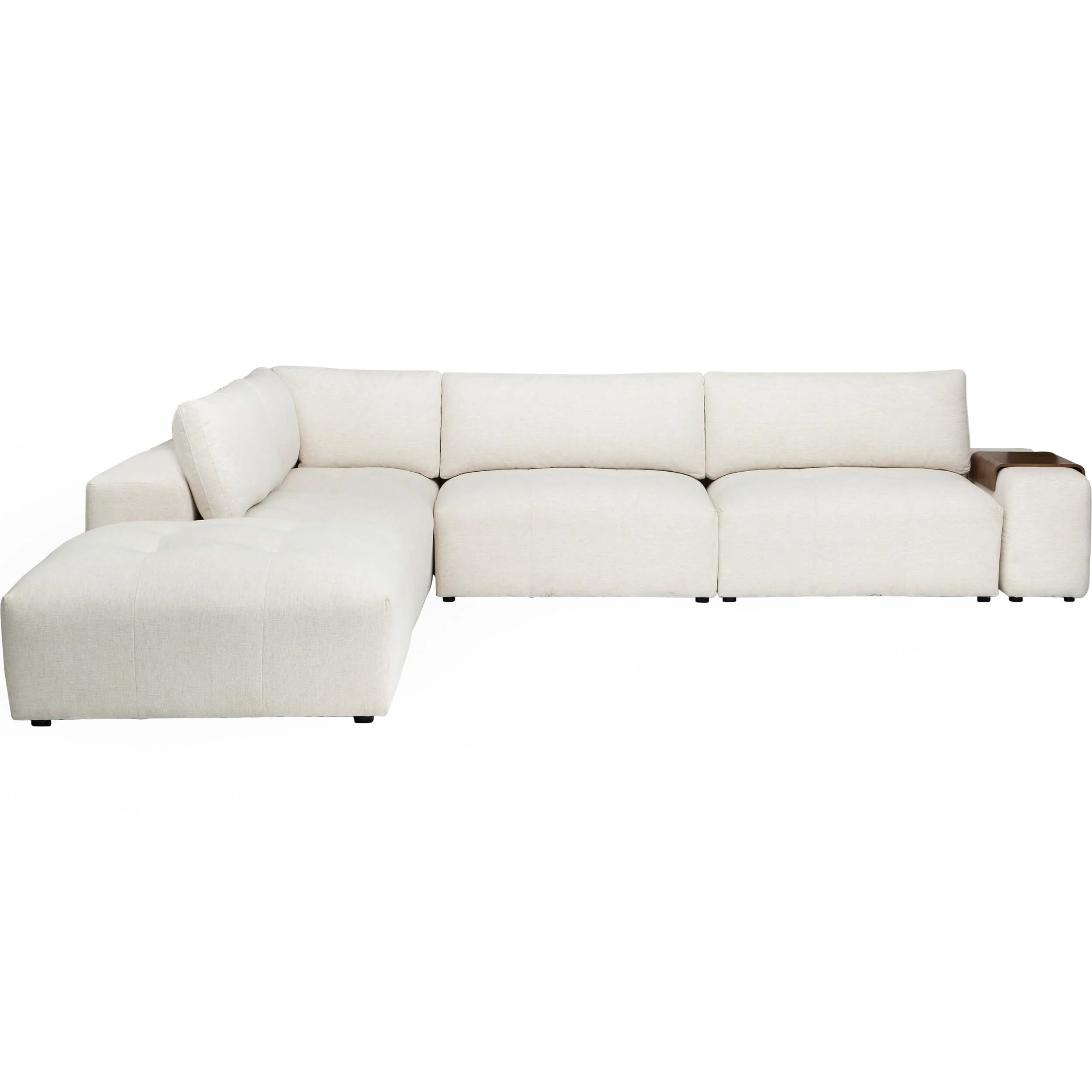 Farley Modular Sectional w/Ottoman, Nomad Snow - Image 2