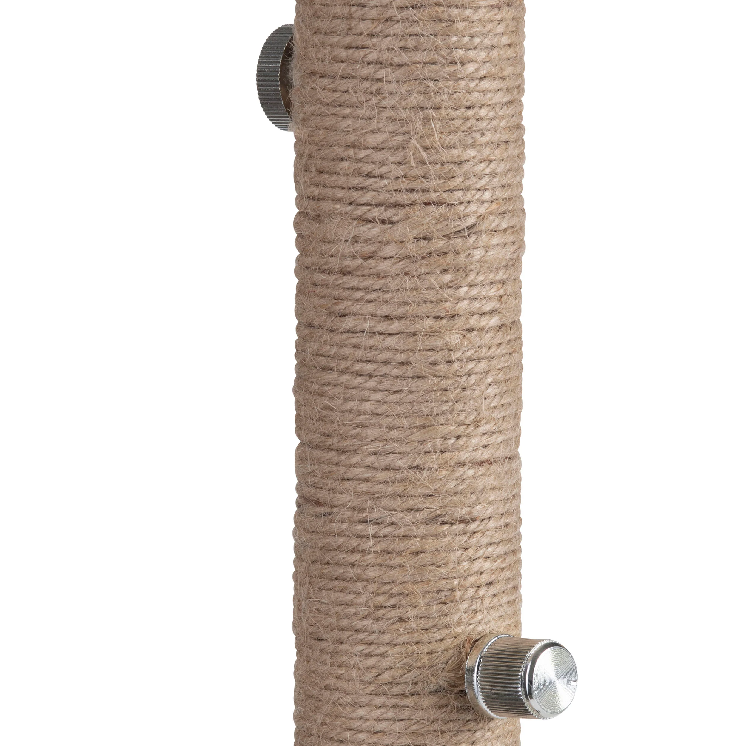 Farrah Floor Lamp, Silver/Natural - Image 2