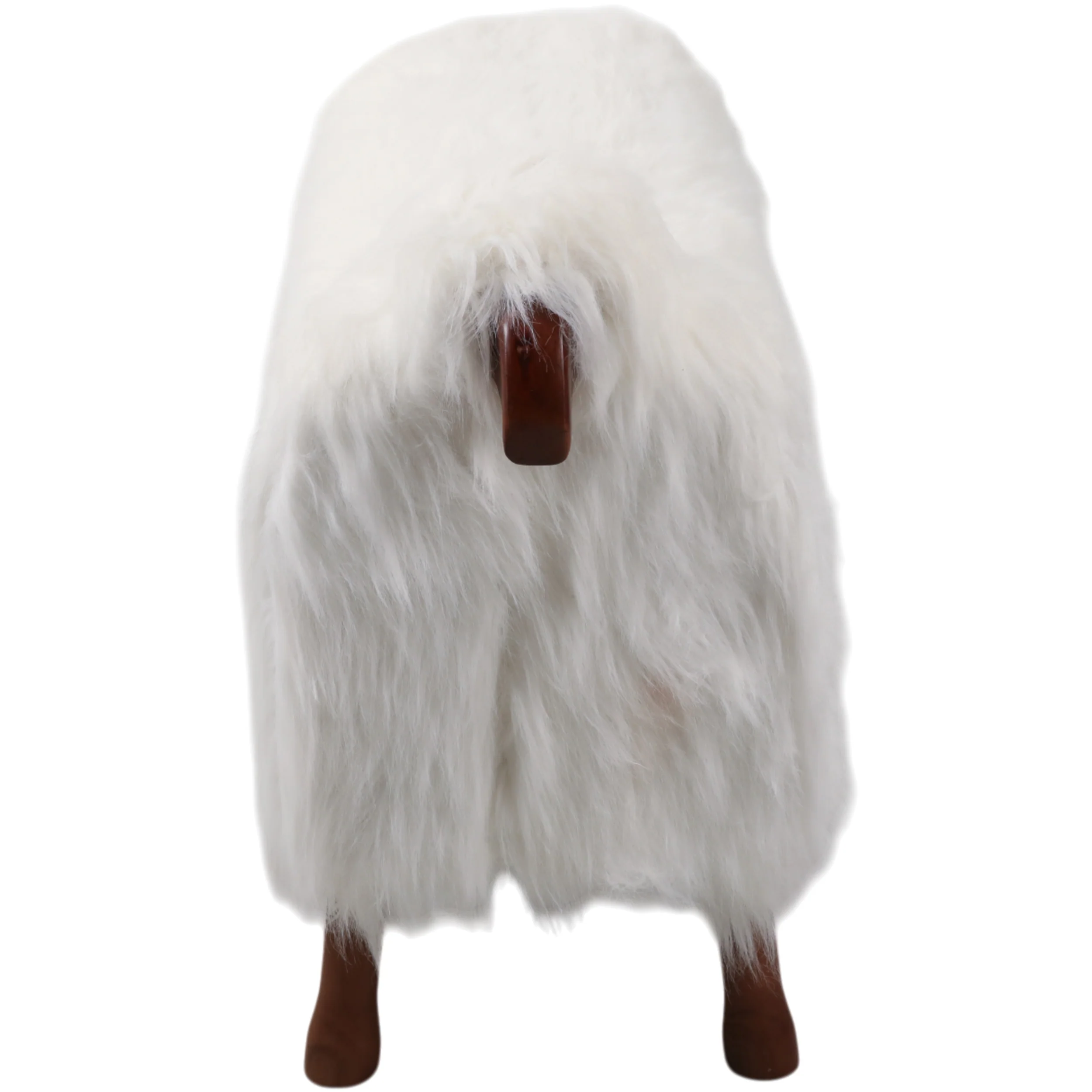Faux Fur Sheep, White - Image 2