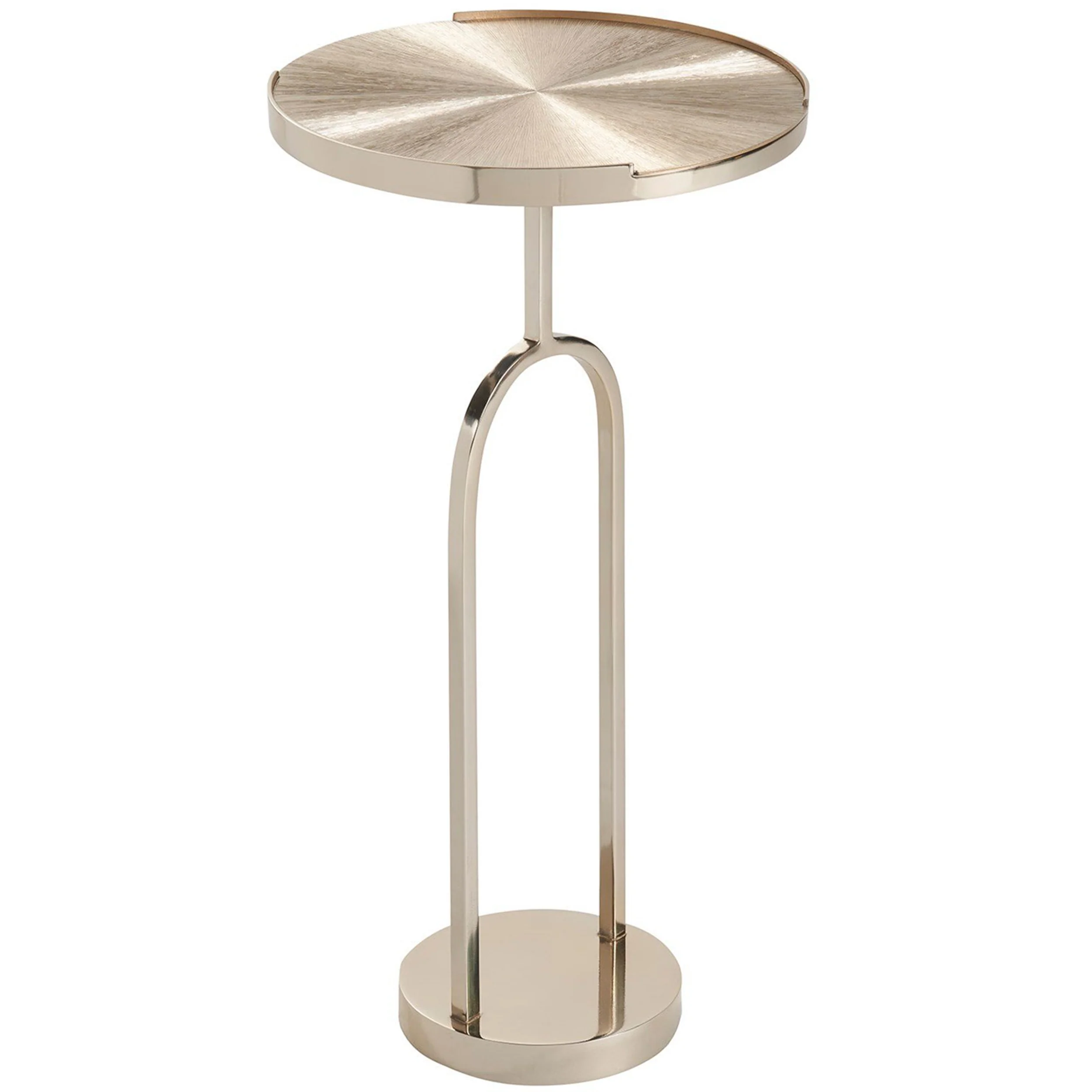 Fawn Martini Table, Champagne Gold