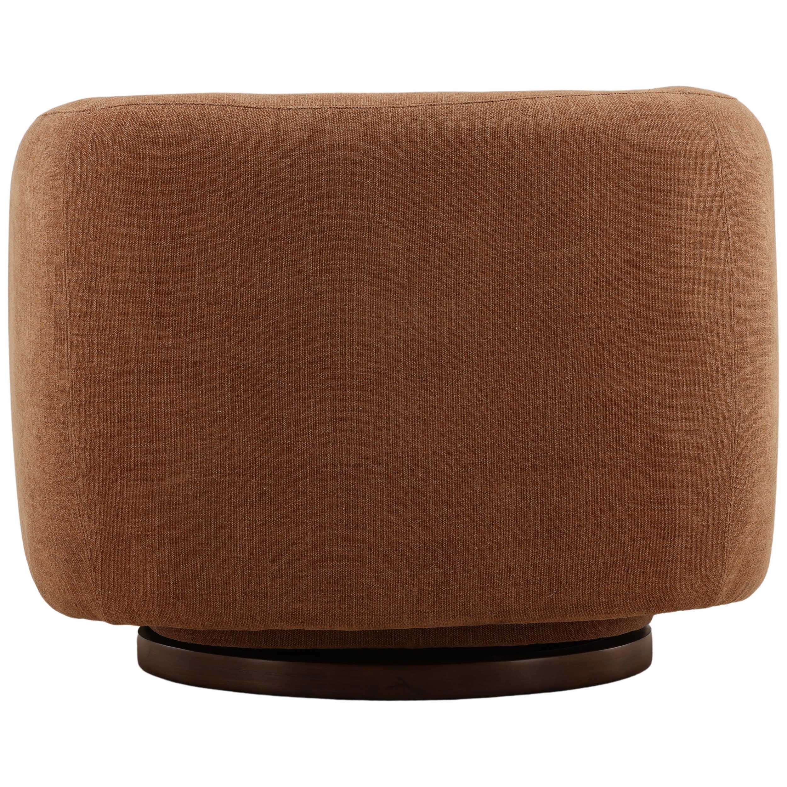 Fawn Swivel Chair, Sepulveda Rust - Image 4