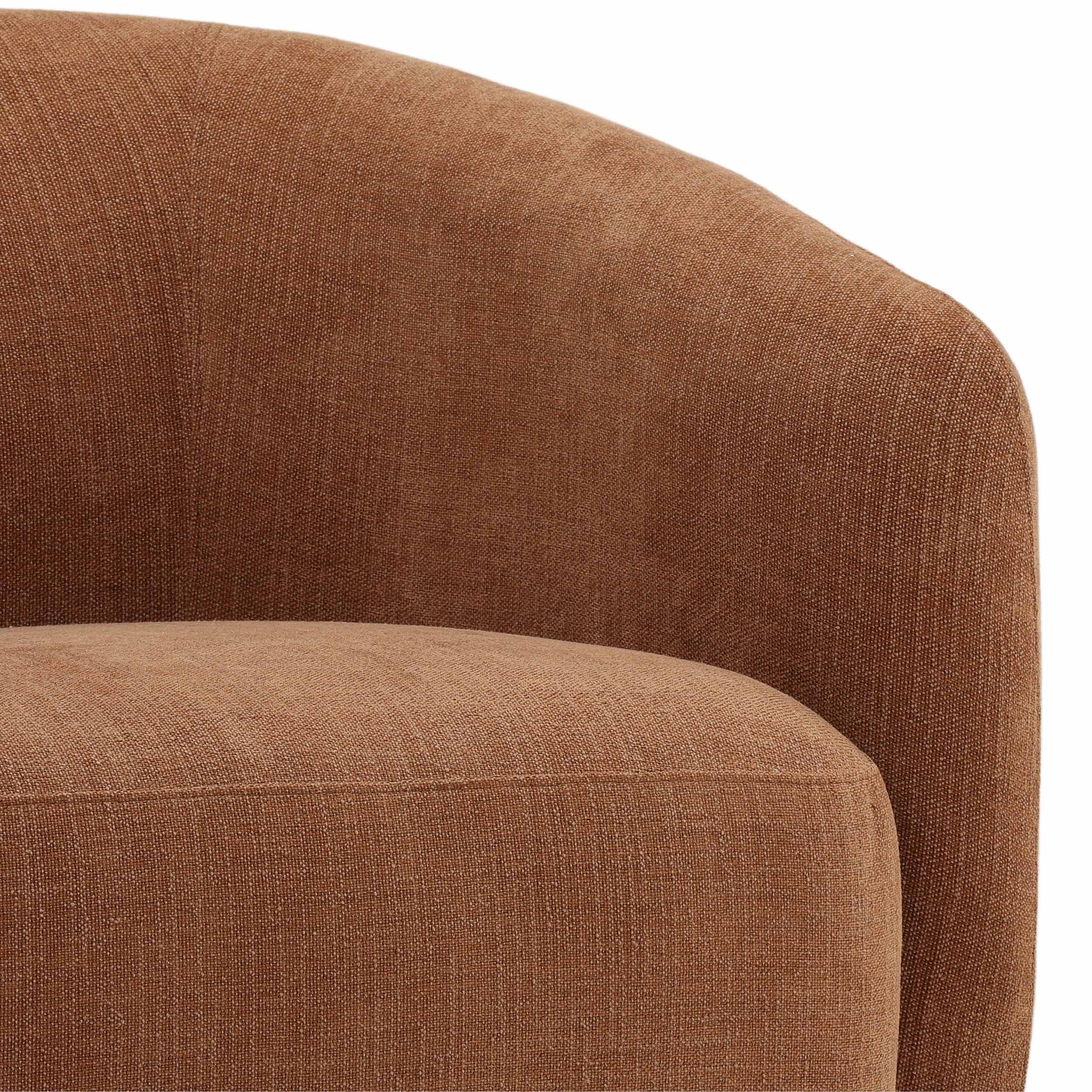 Fawn Swivel Chair, Sepulveda Rust - Image 5