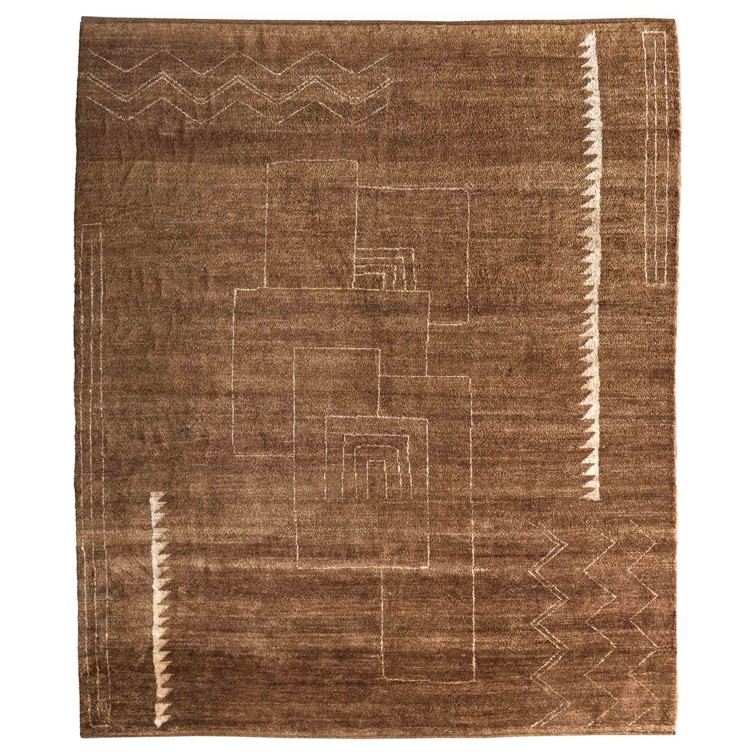 Feizy Rug Agape 69HAF, Brown