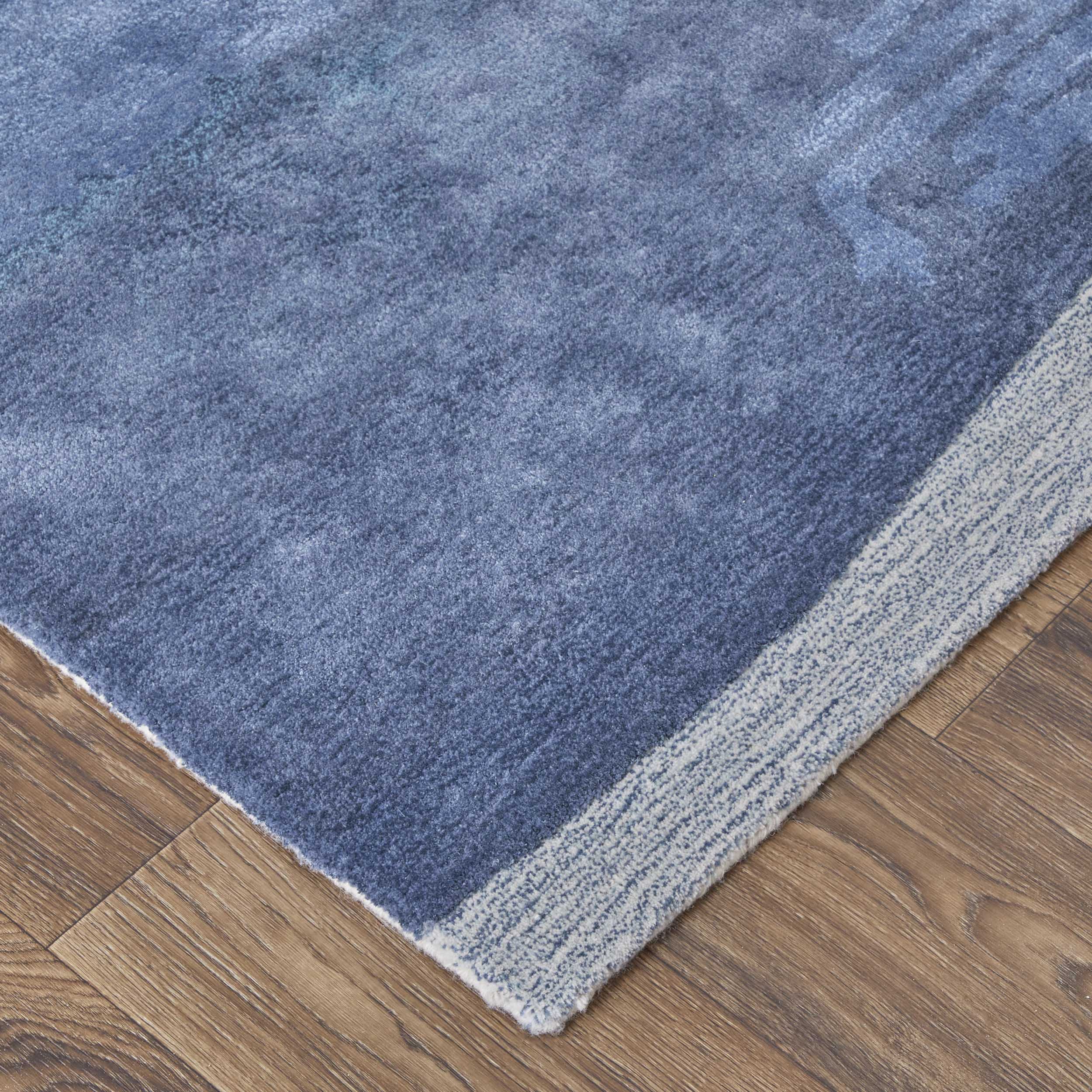 Feizy Rug Anya 8921F, Blue/Ivory - Image 2