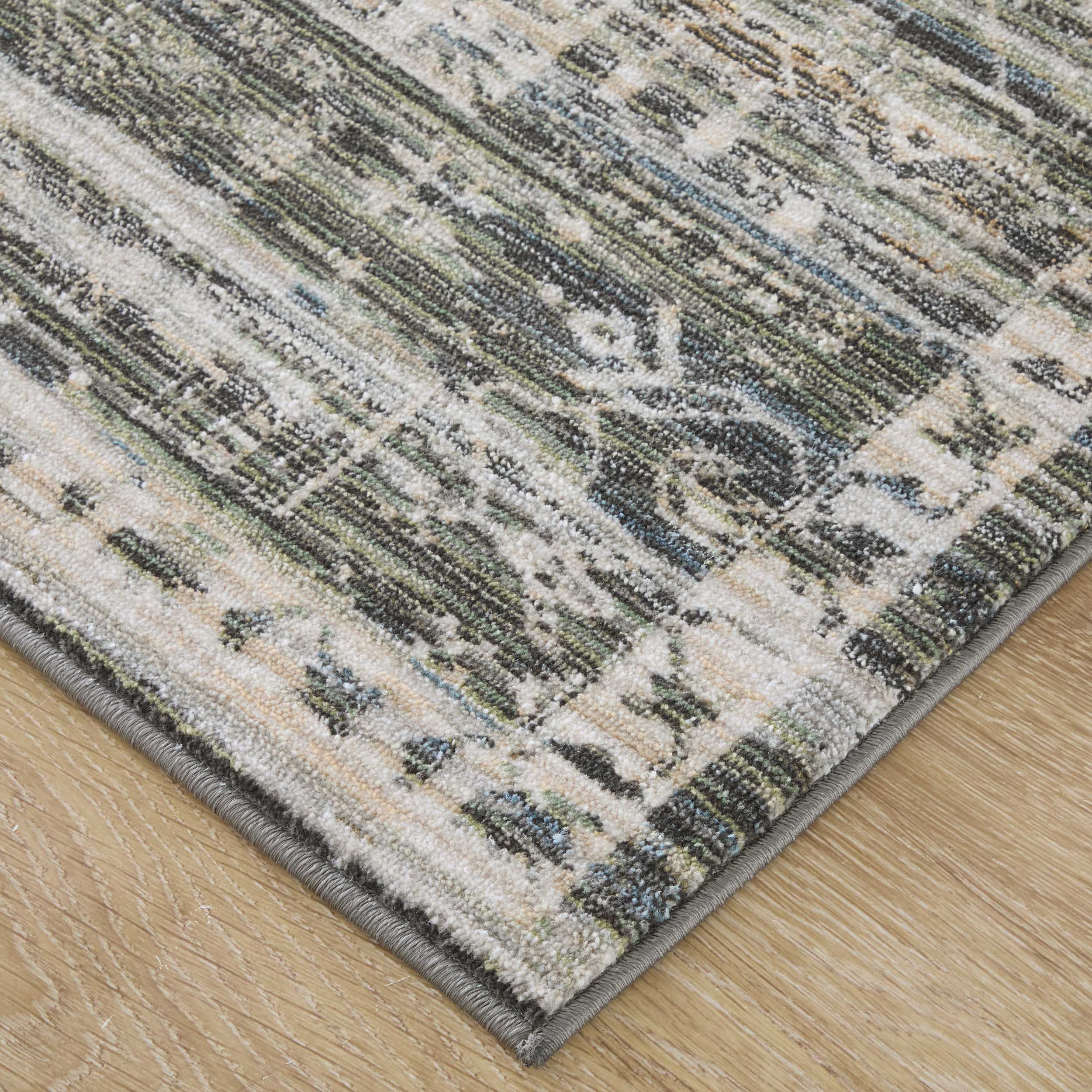 Feizy Rug Augustine 39TUF, Black/Multi - Image 2