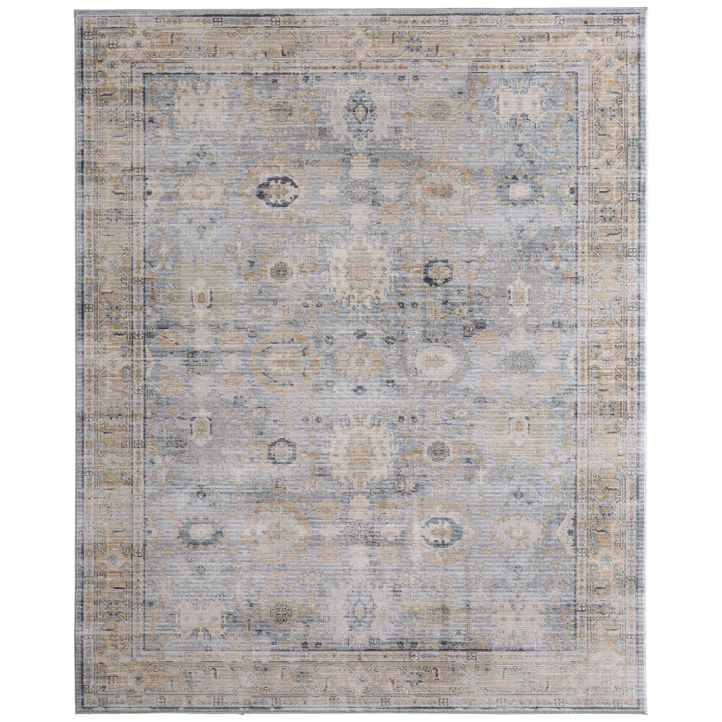 Feizy Rug Augustine 39TZF, Blue/Beige