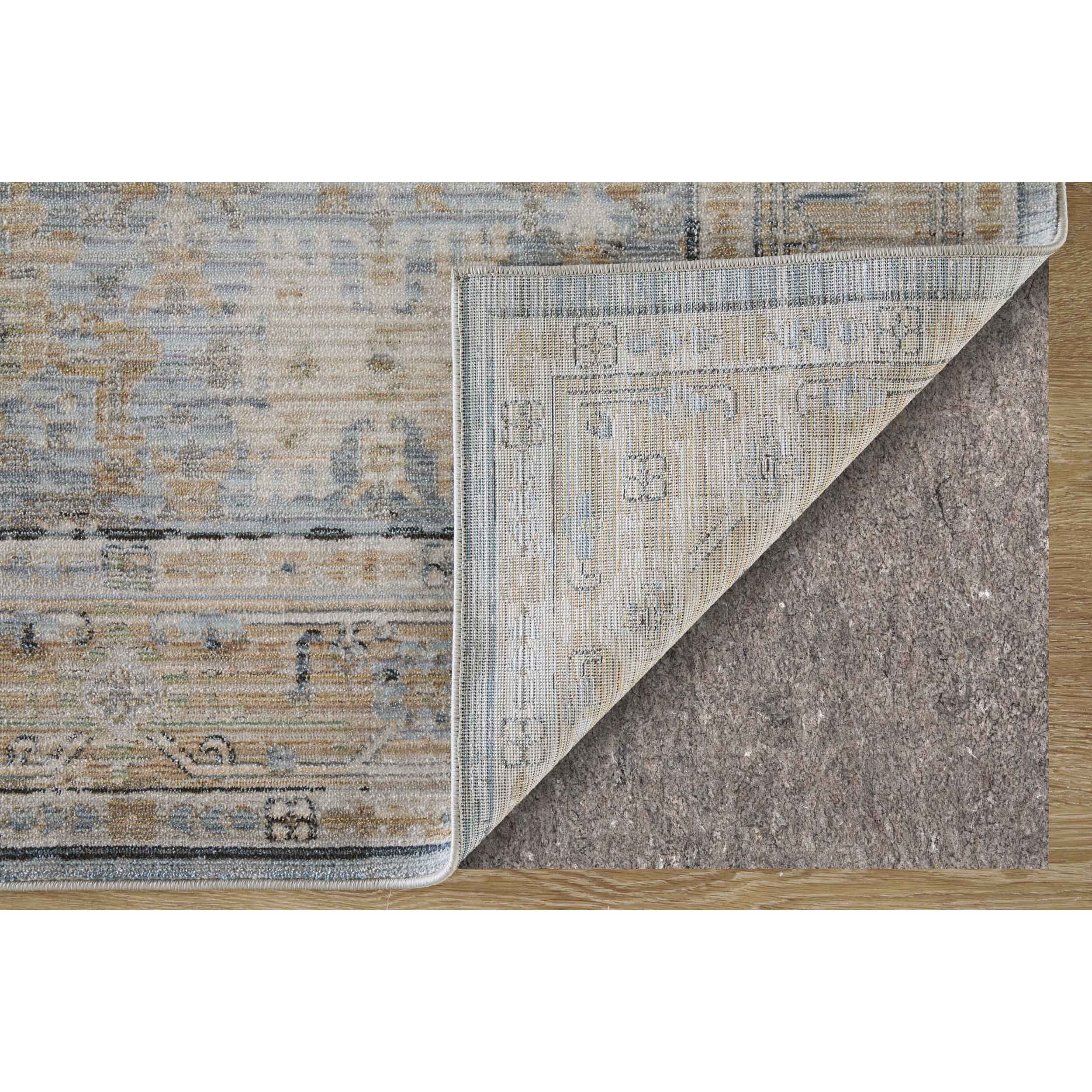 Feizy Rug Augustine 39TZF, Blue/Beige - Image 3