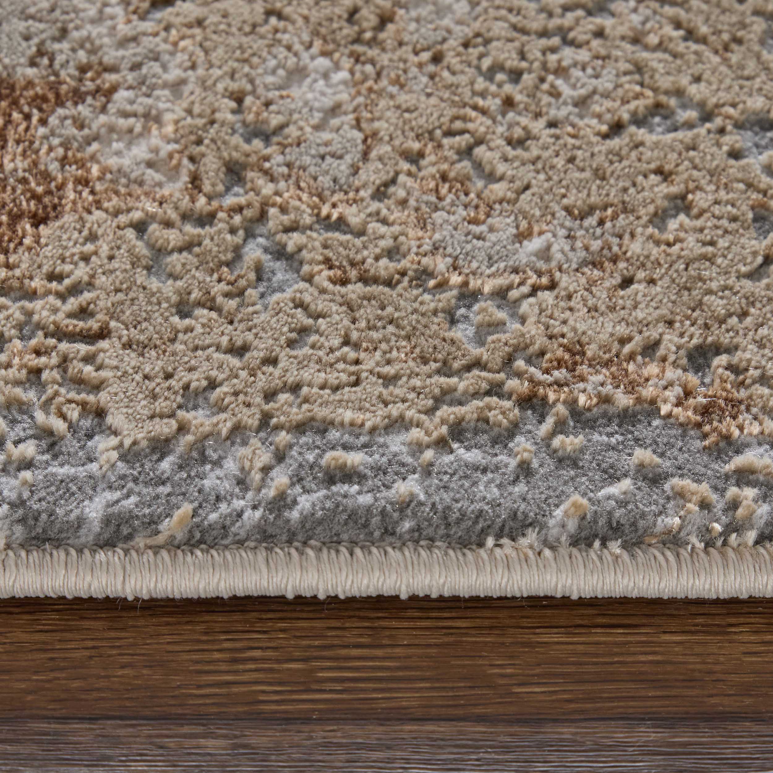 Feizy Rug Aura 3567F, Beige/Gold - Image 4