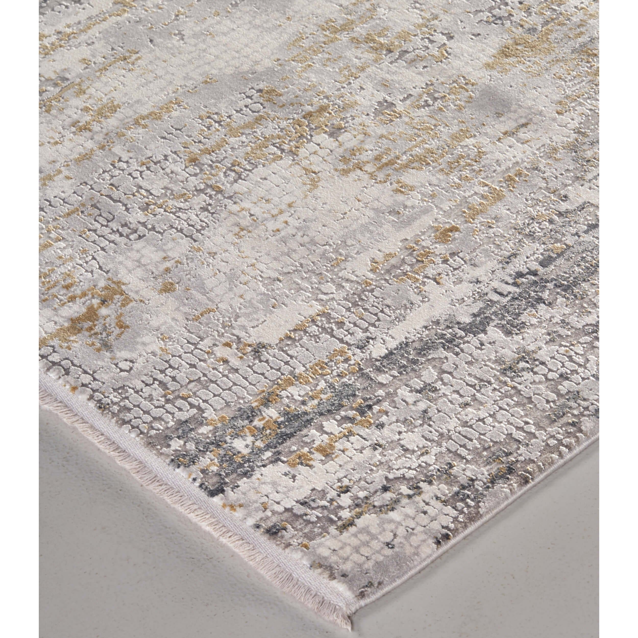 Feizy Rug Cadiz 3887F, Ivory/Gray - Image 3