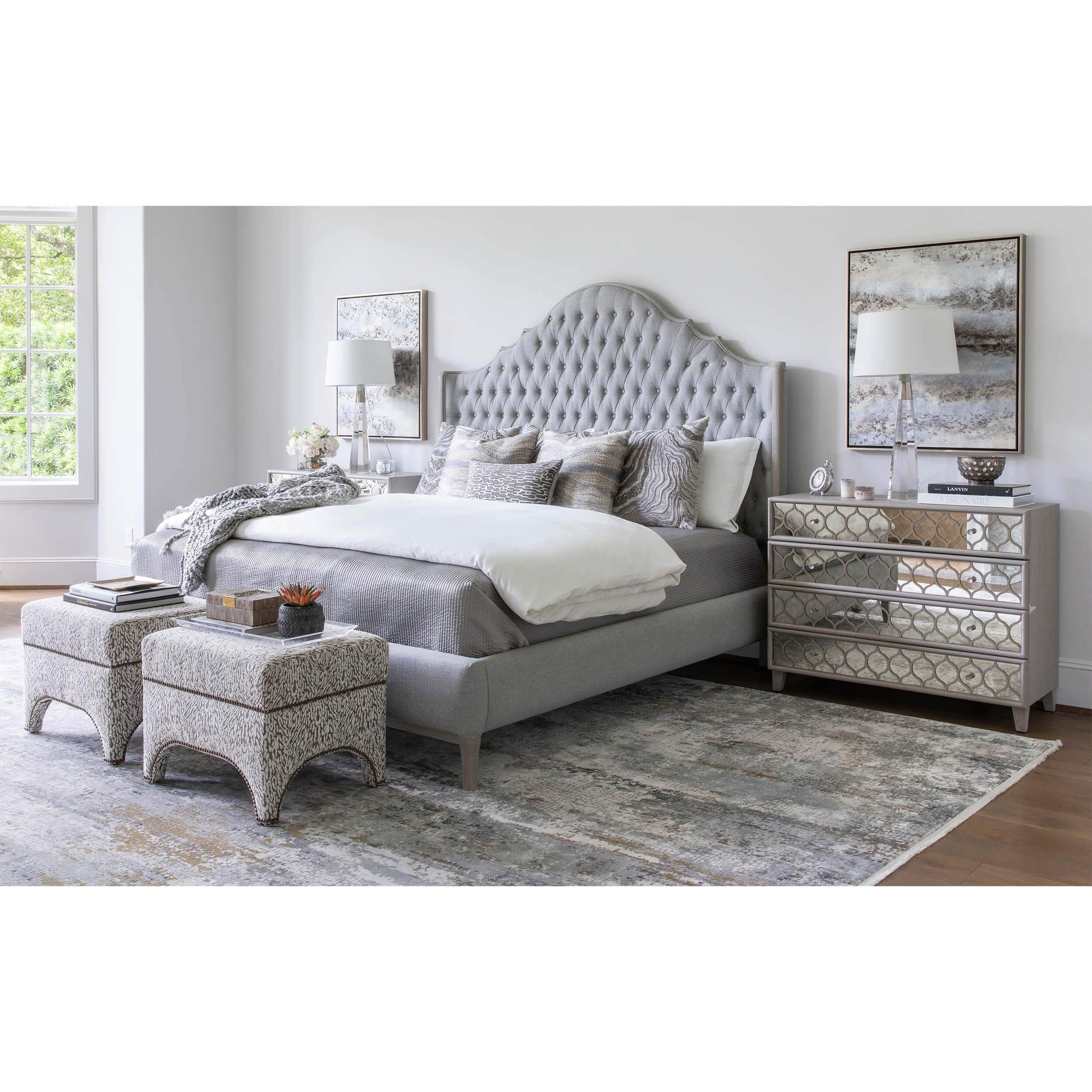 Feizy Rug Cadiz 3887F, Ivory/Gray - Image 6