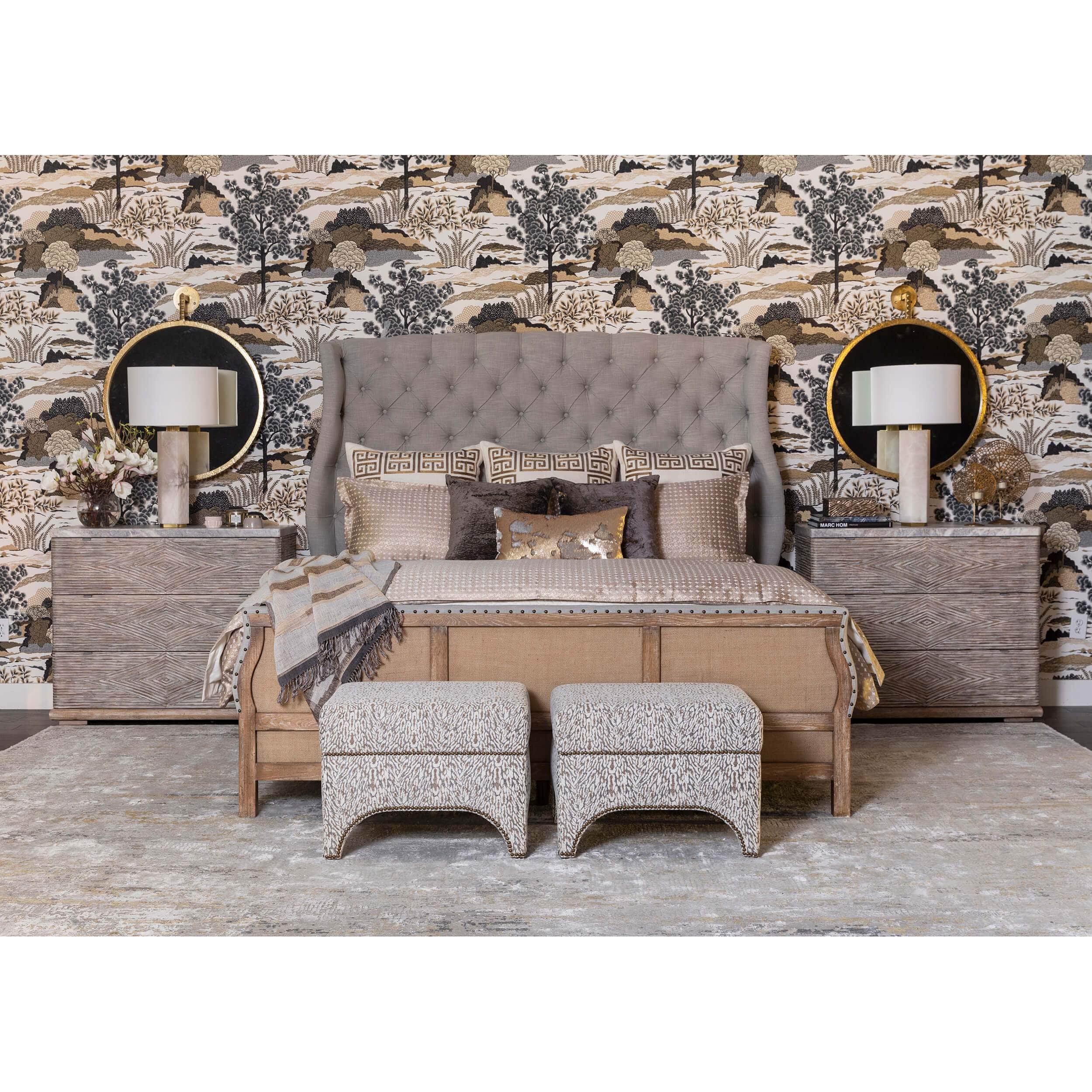 Feizy Rug Cadiz 3887F, Ivory/Gray - Image 8