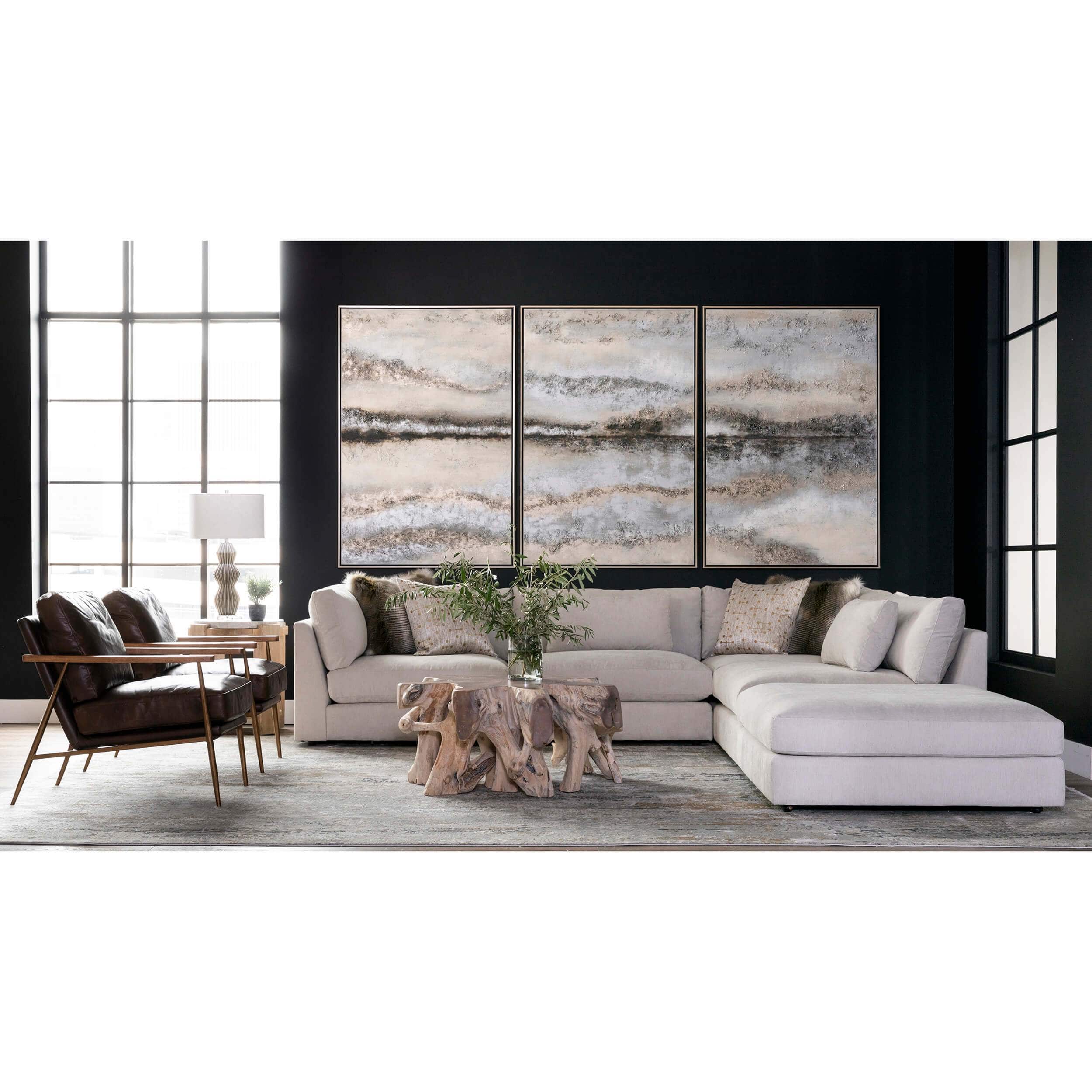 Feizy Rug Cadiz 3887F, Ivory/Gray - Image 9