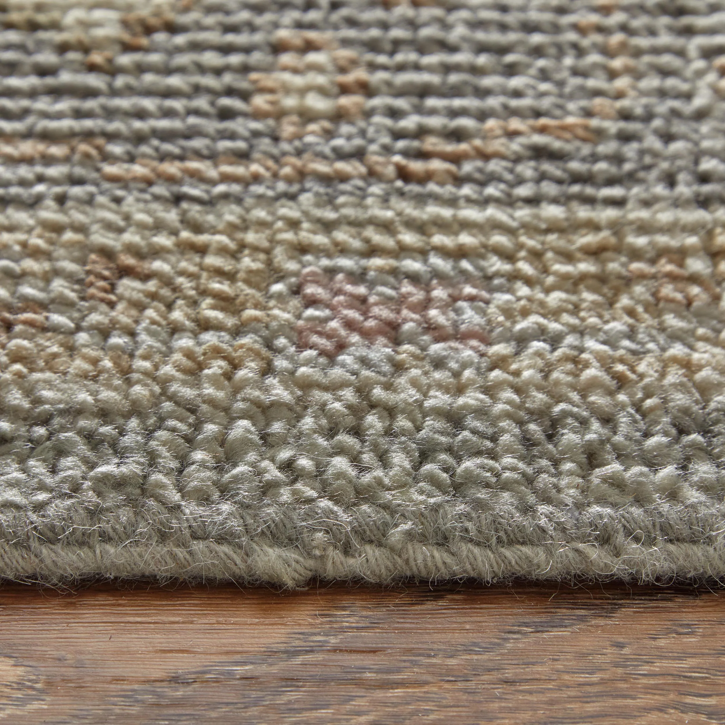Feizy Rug Carrington 6504F, Gray/Pink - Image 4