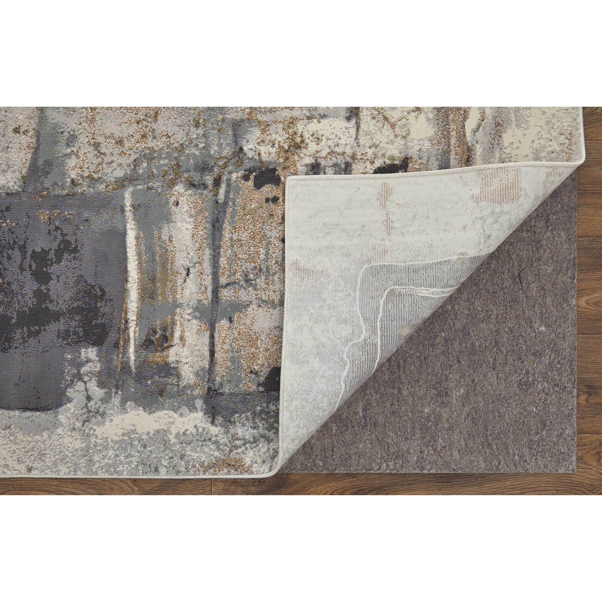 Feizy Rug Clio 39LUF, Gray/Multi - Image 3