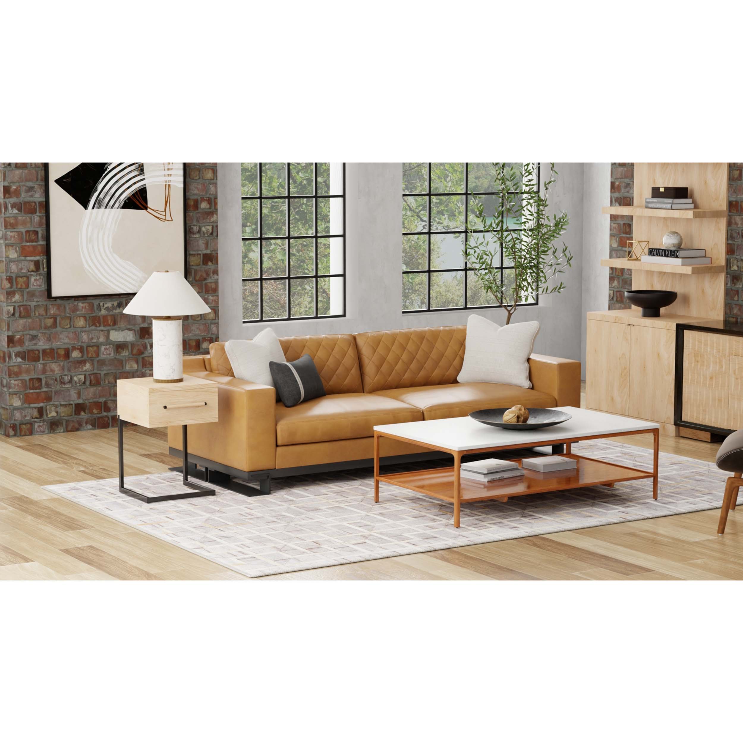 Feizy Rug Fannin 0756F, Ivory/Sand - Image 3