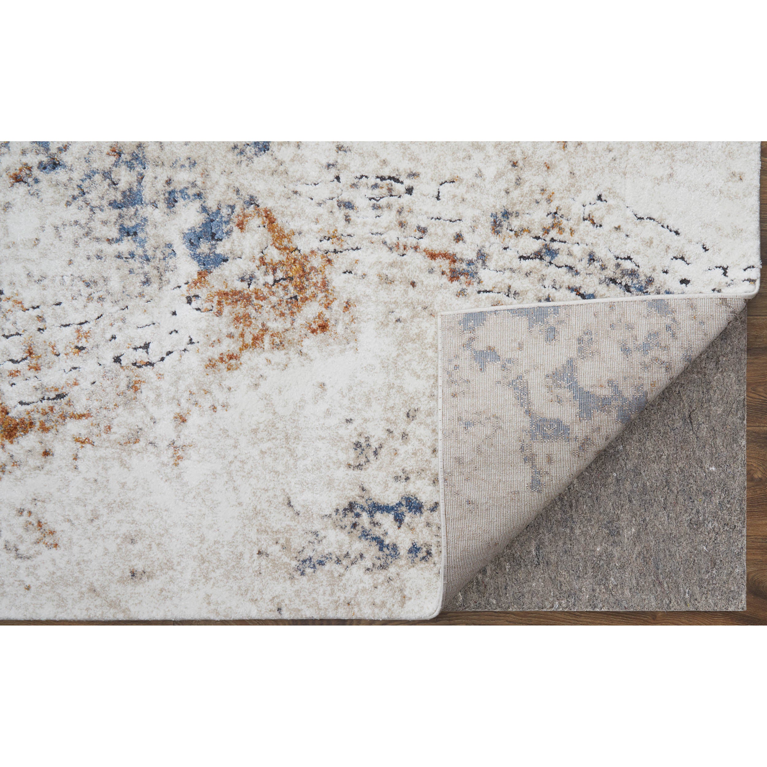 Feizy Rug Gilmore 39MMF, Ivory/Rust - Image 3