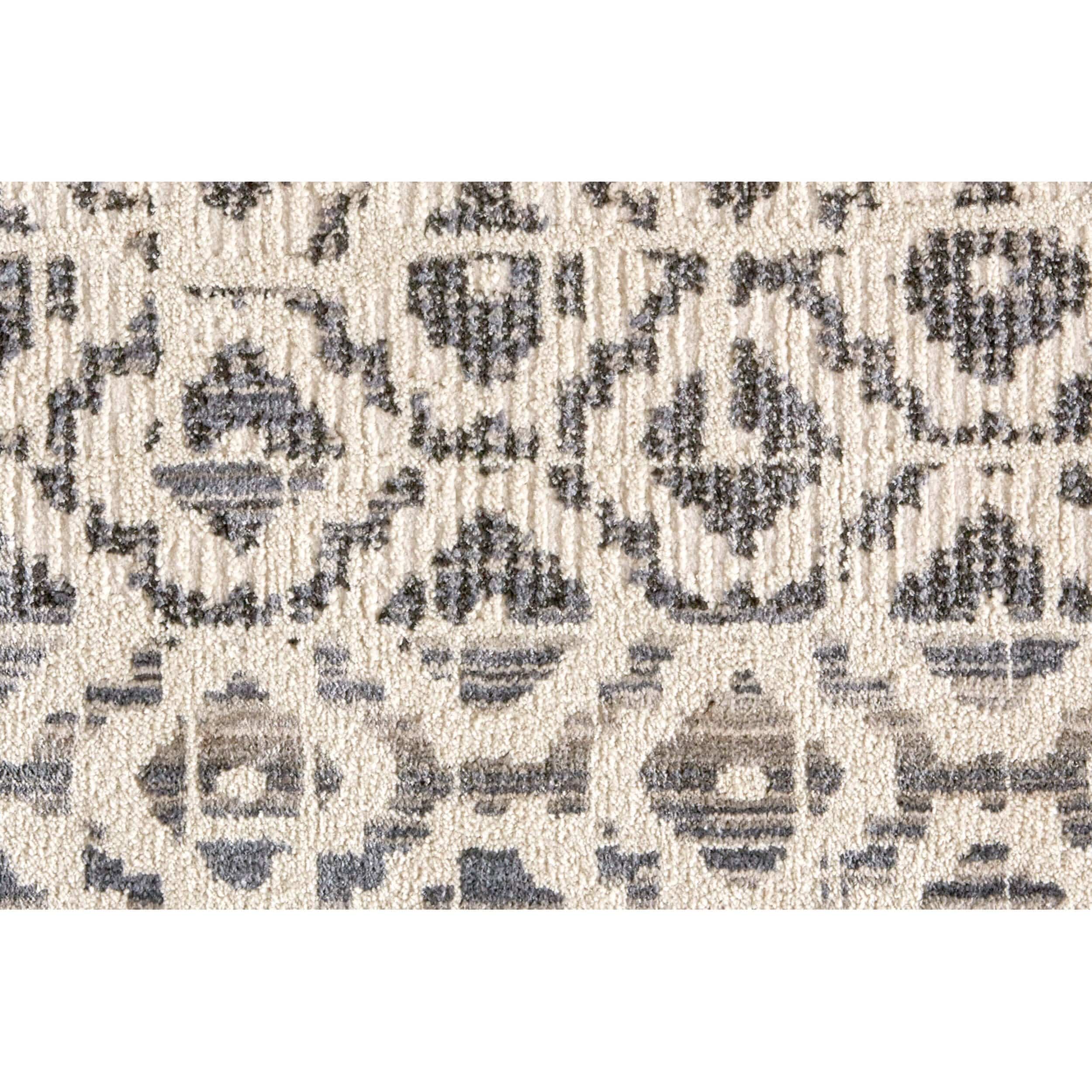 Feizy Rug Kano 3874F, Gray/Ivory - Image 6