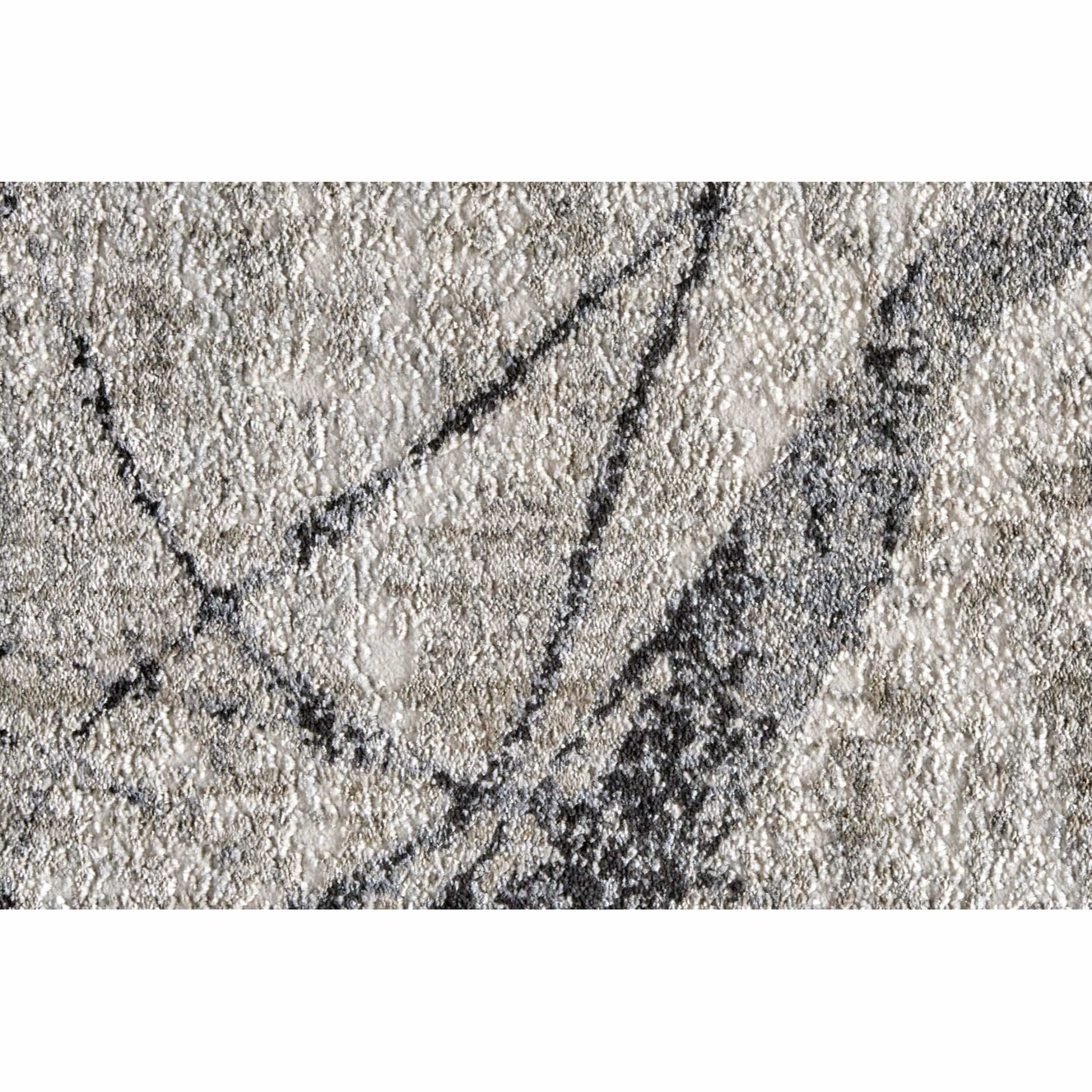 Feizy Rug Kano 3877F, Charcoal/Gray - Image 3
