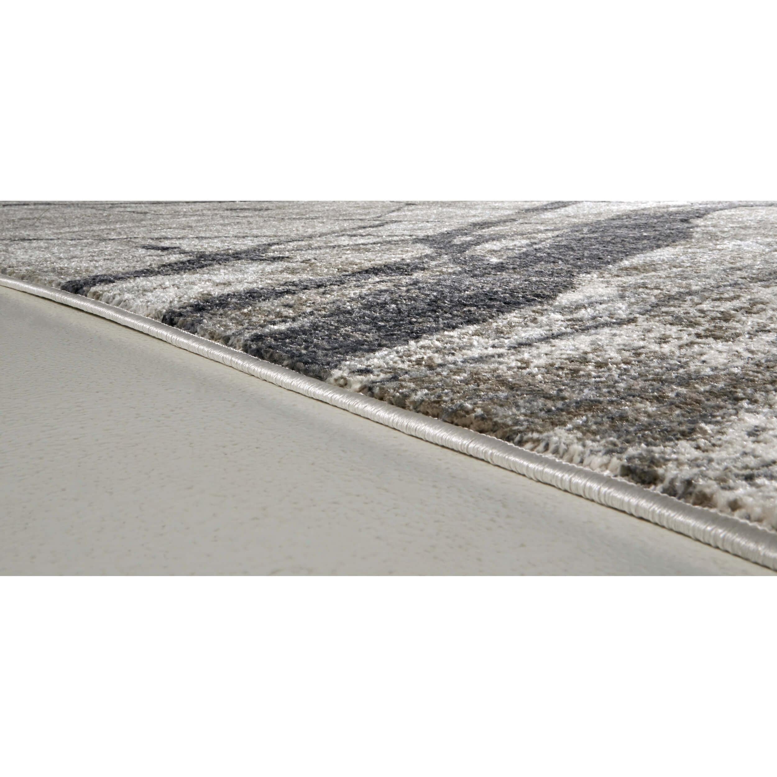 Feizy Rug Kano 3877F, Charcoal/Gray - Image 7