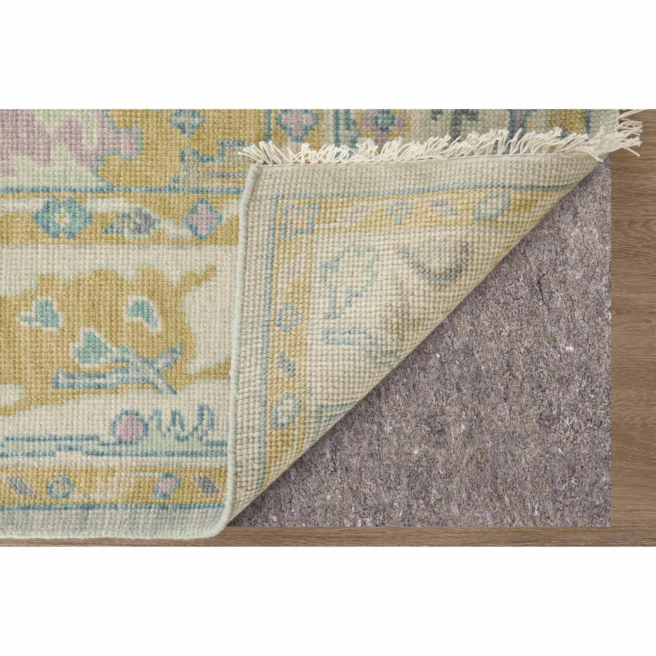 Feizy Rug Karina 6791F, Silver/Green - Image 3