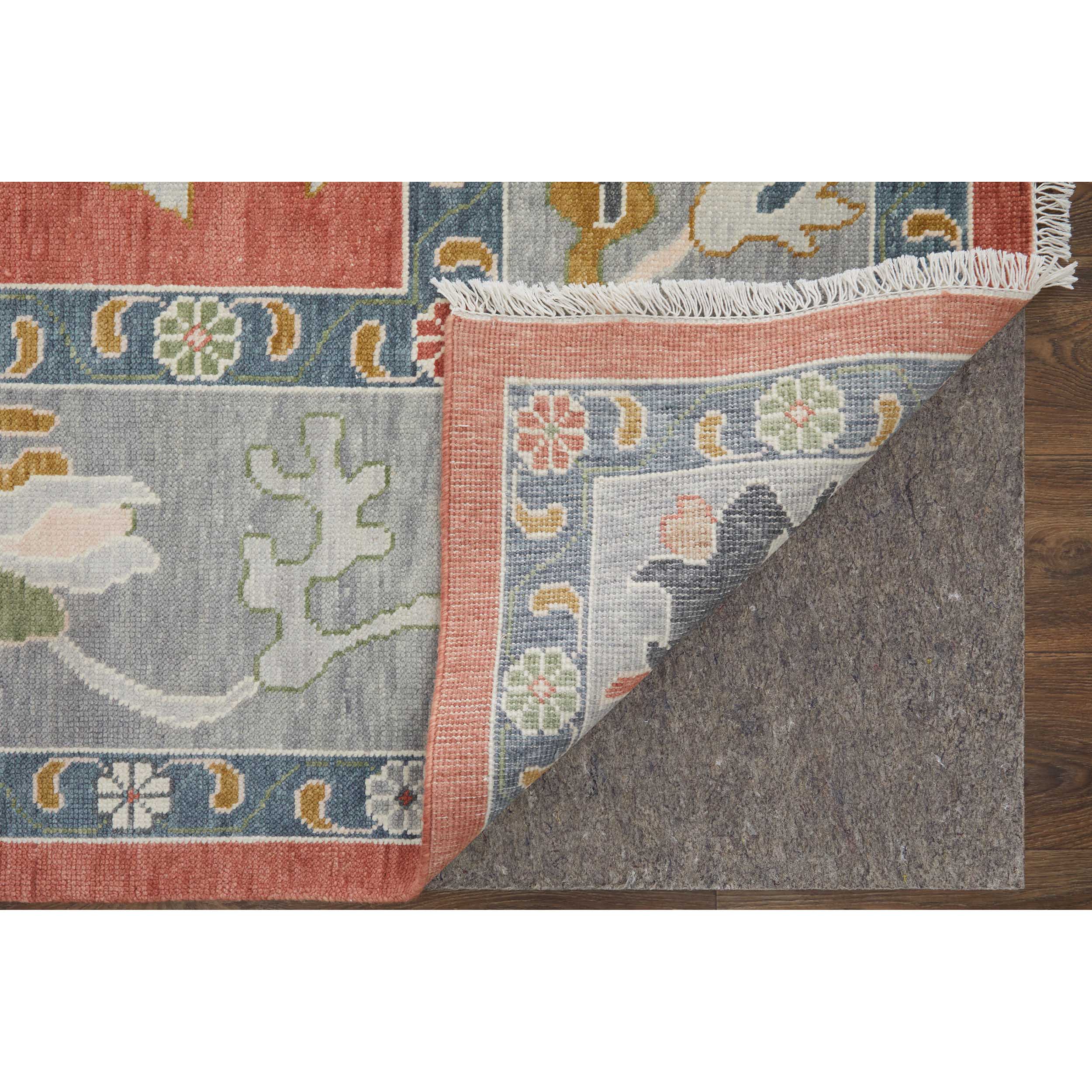 Feizy Rug Karina 69G4F, Rust/Gray - Image 3