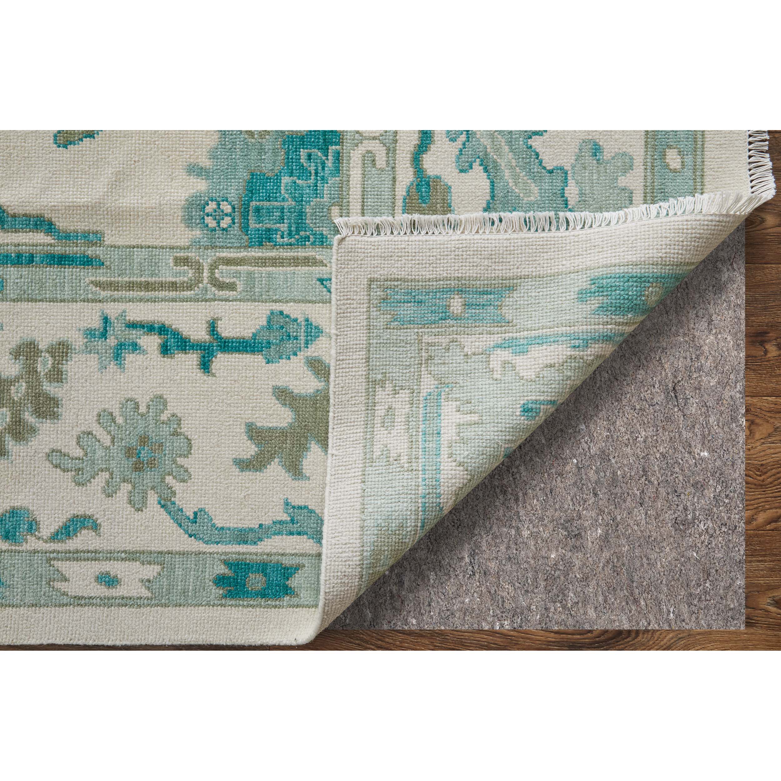 Feizy Rug Karina 69G7F, Ivory/Green - Image 3