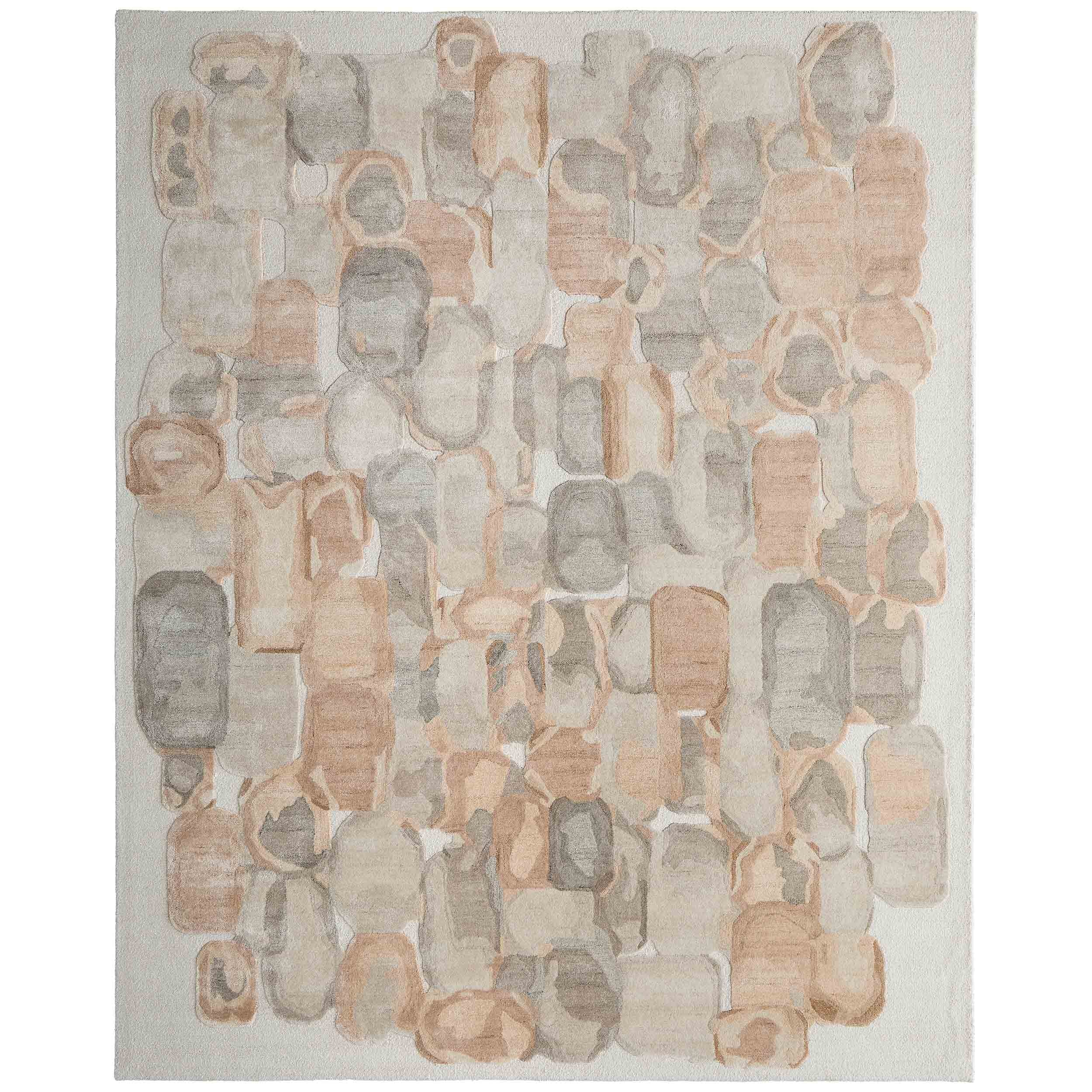 Feizy Rug Kendall 8A61F, Gray/Brown