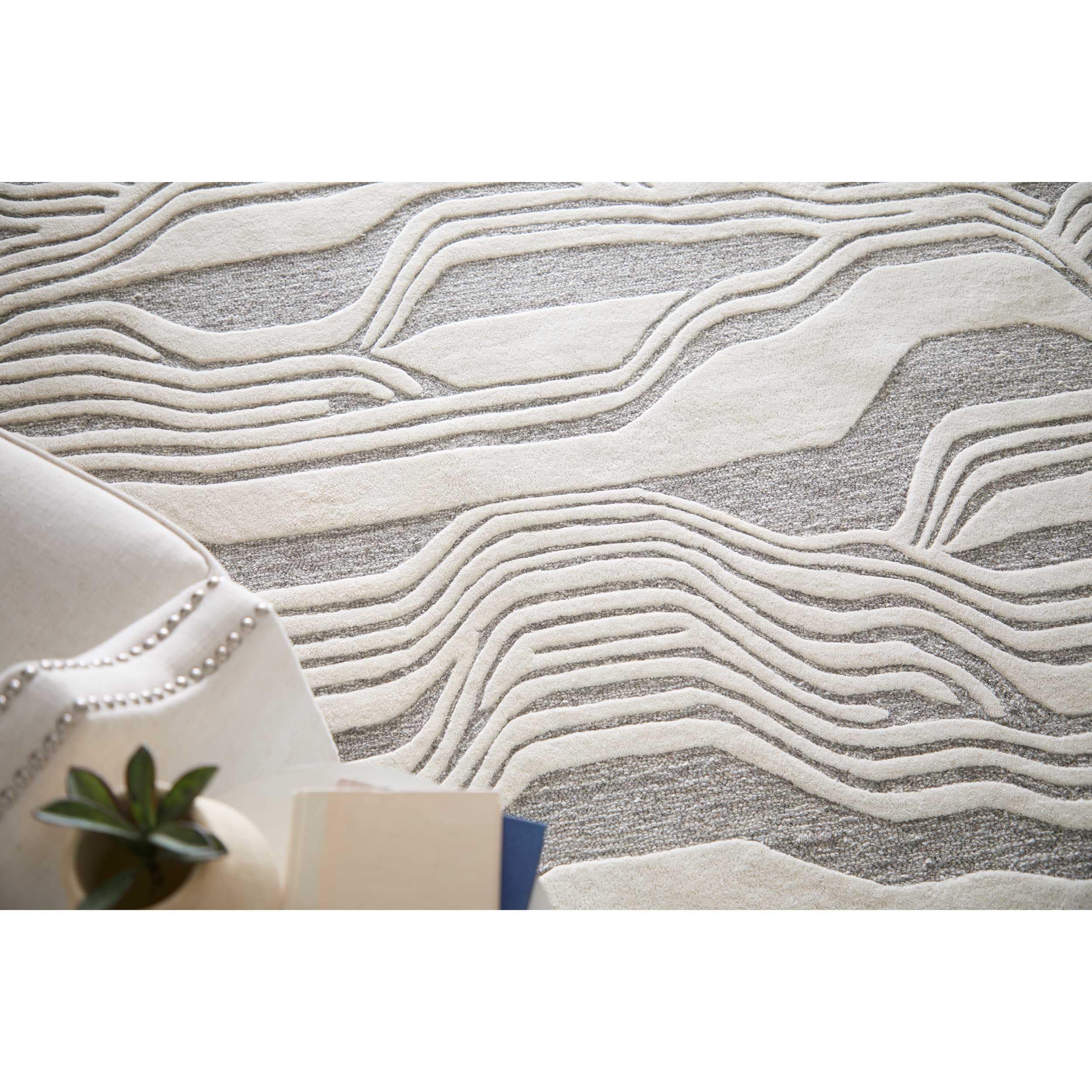 Feizy Rug Kimball 8A34F, Ivory/Gray - Image 5