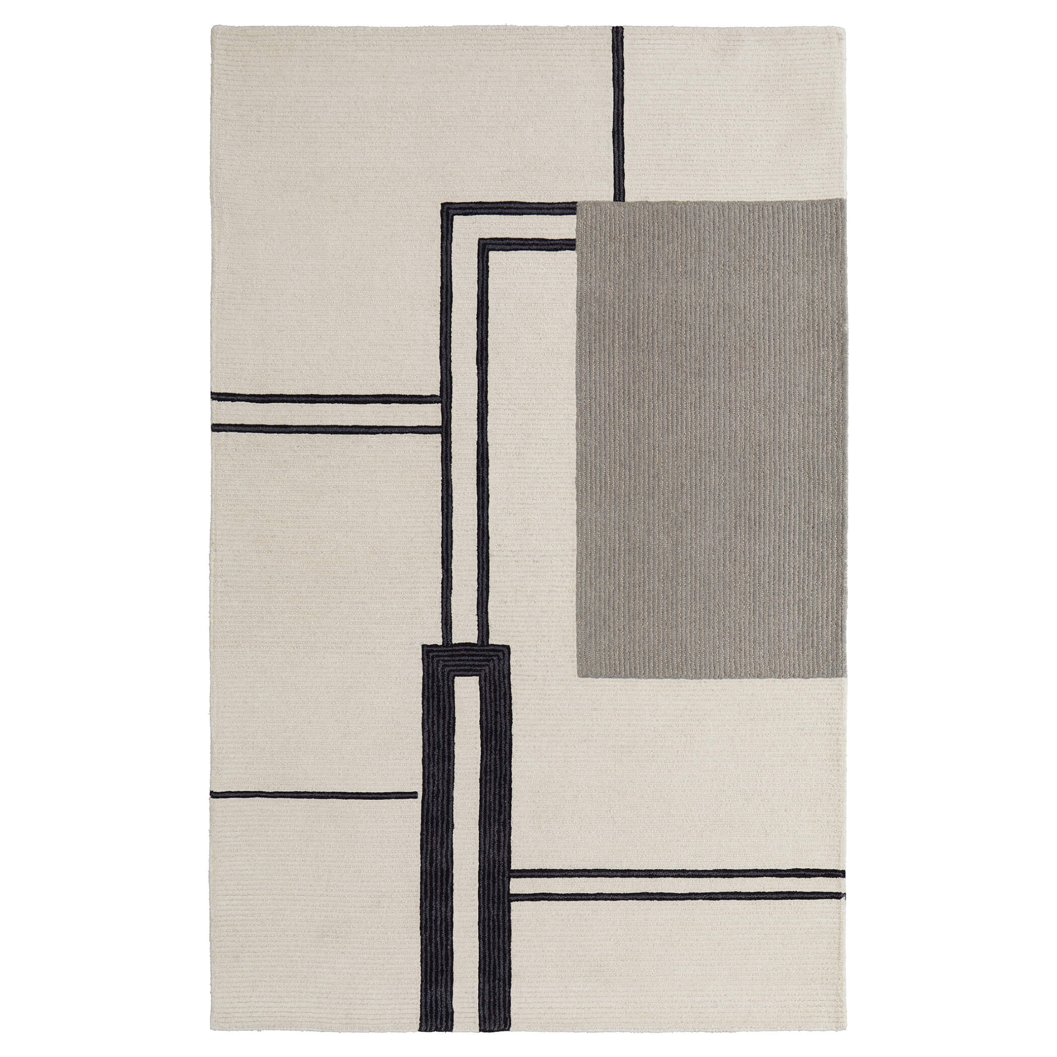 Feizy Rug Maguire 8899F, Ivory/Gray