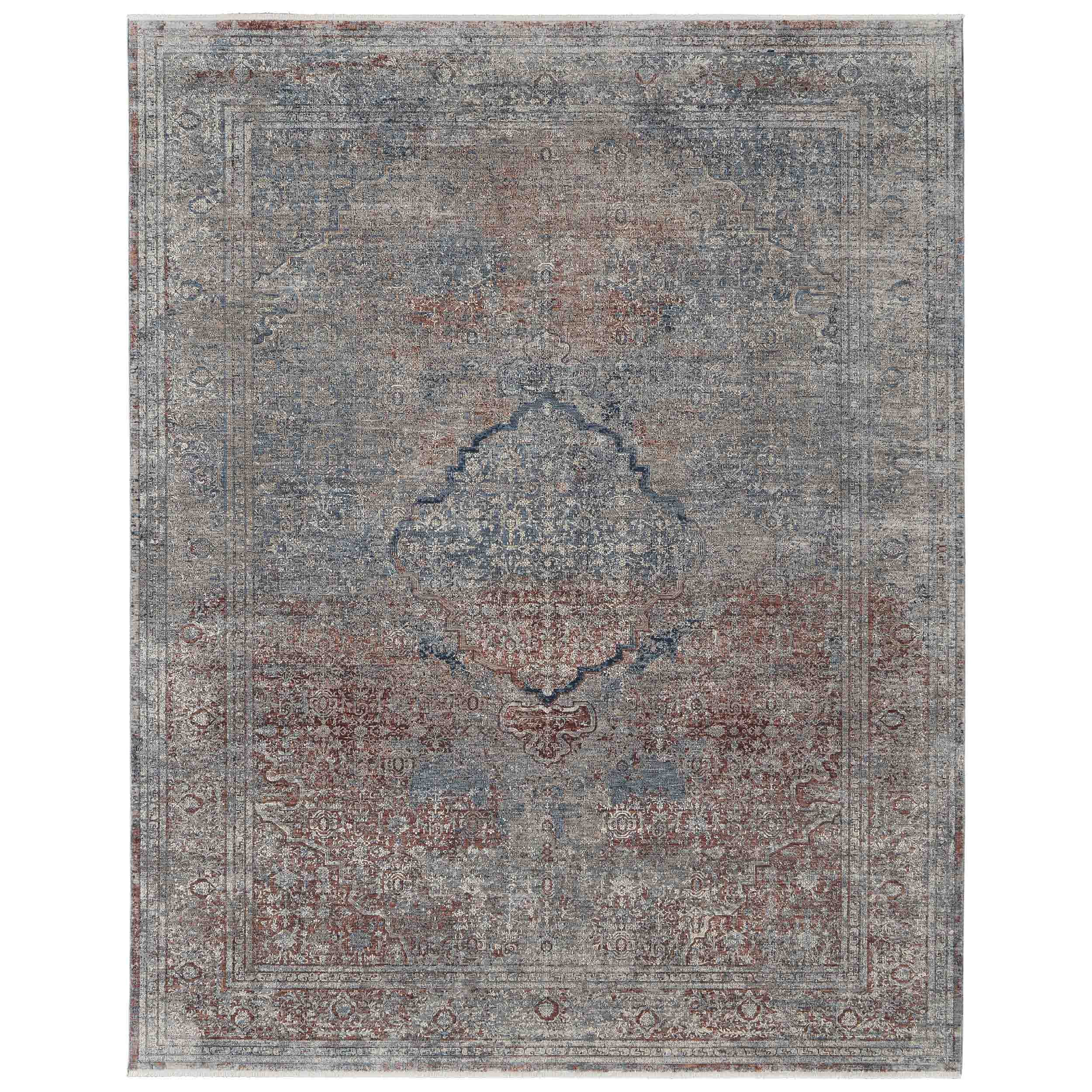 Feizy Rug Marquette 39GVF, Blue/Multi