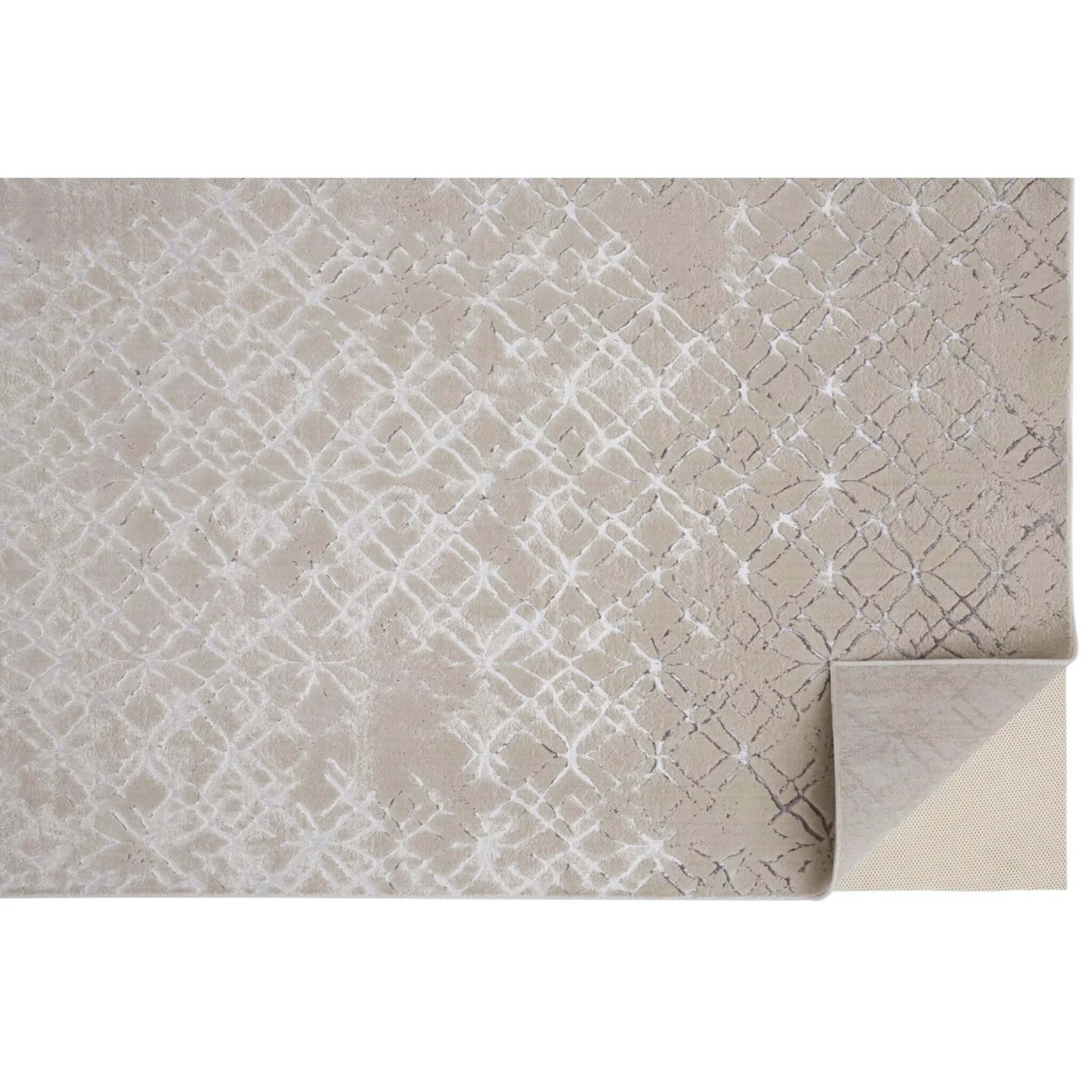 Feizy Rug Micah 3047F, Beige/Silver - Image 4
